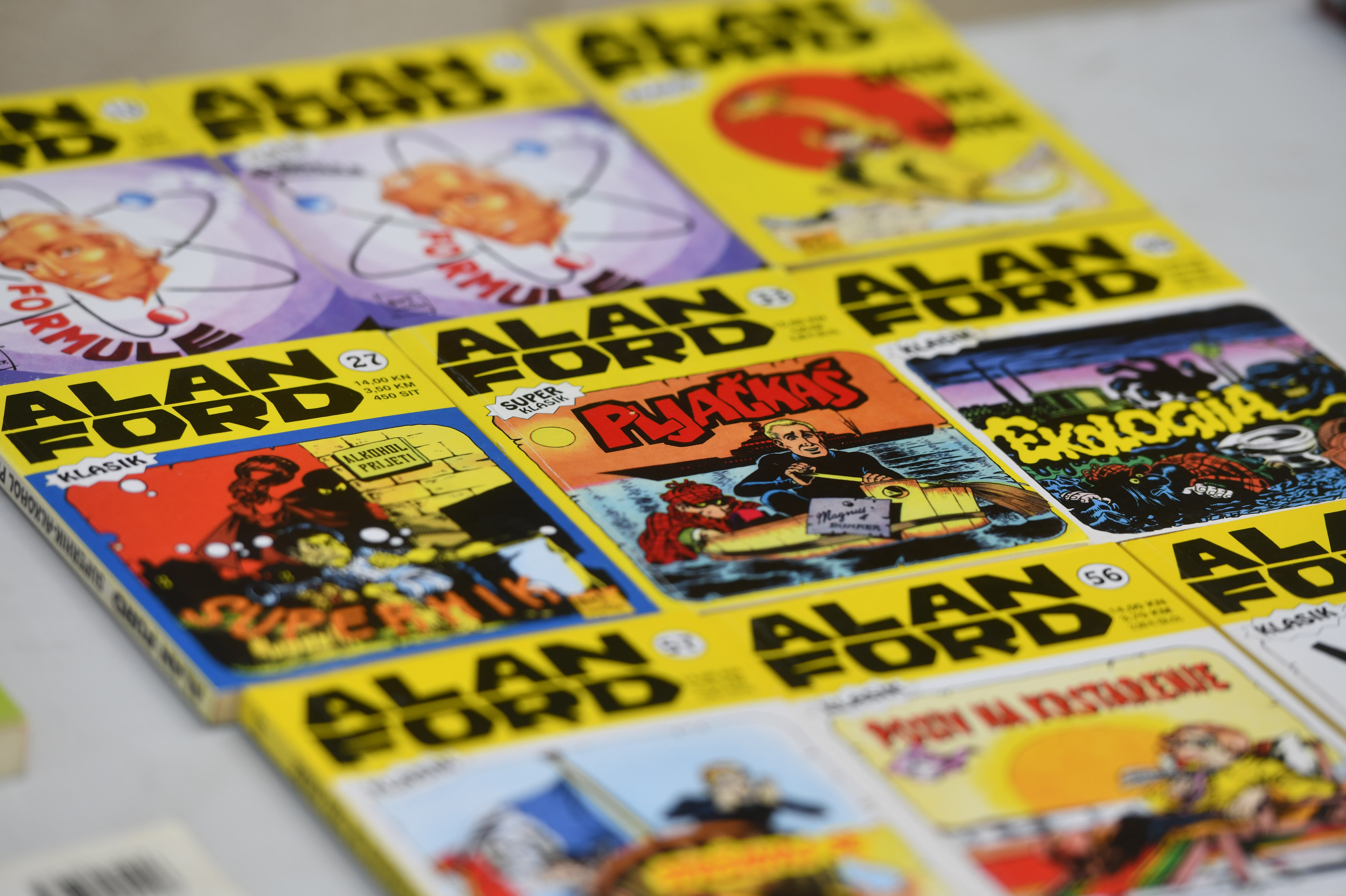 18.05.2024., Sibenik - U organizaciji kulturne udruge Fotopetika organiziran sajam stripova. Photo: Hrvoje Jelavic/PIXSELL