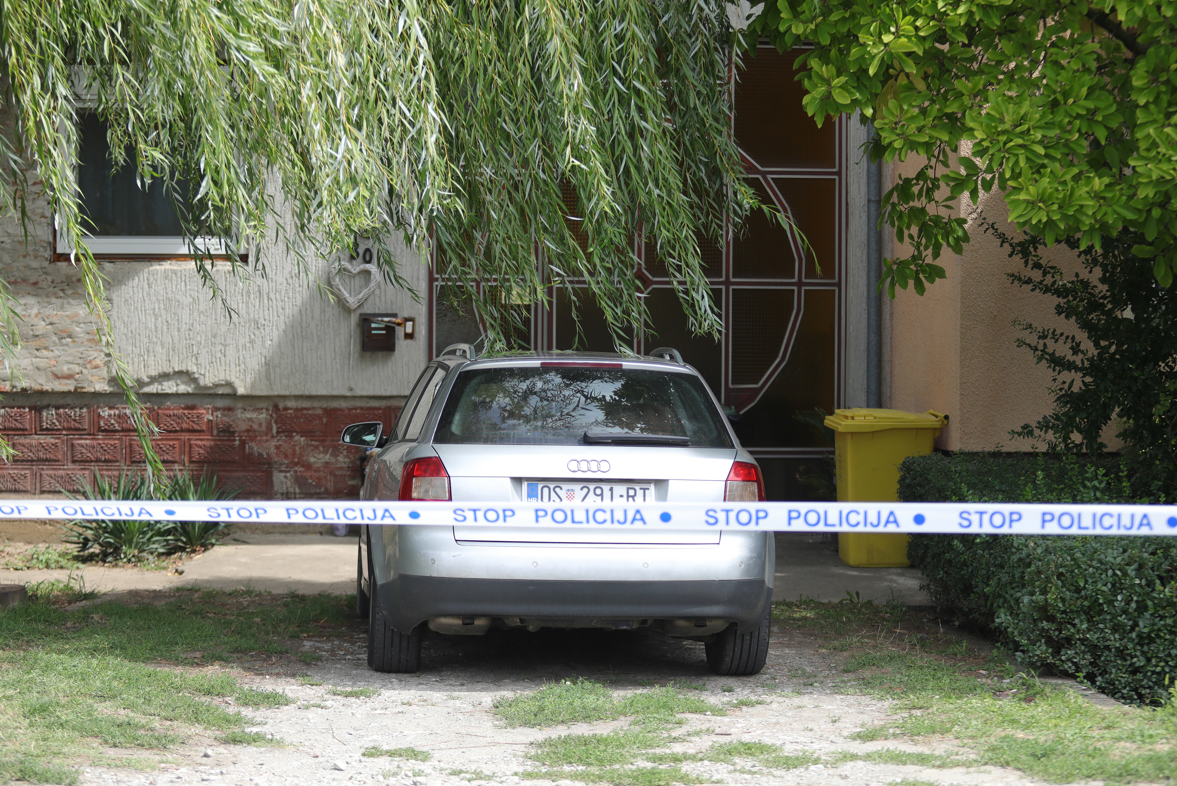 03.09.2025., Tenja - Kuca u kojoj je izvrseno ubojstvo. Photo: David Jerkovic/PIXSELL Photo: David Jerkovic/PIXSELL