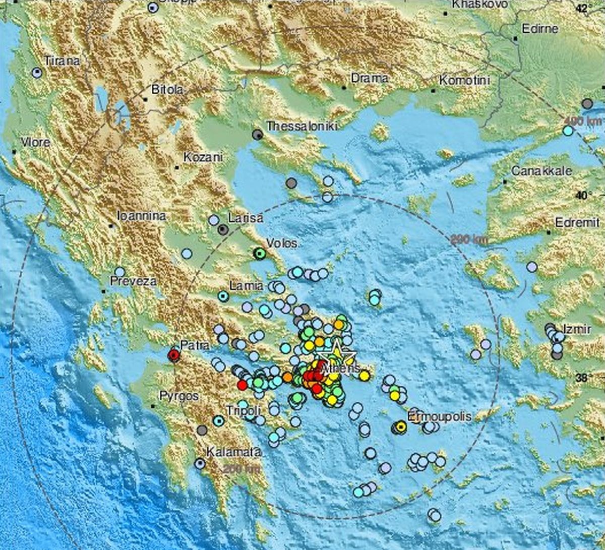 emsc karta potresa u grčkoj