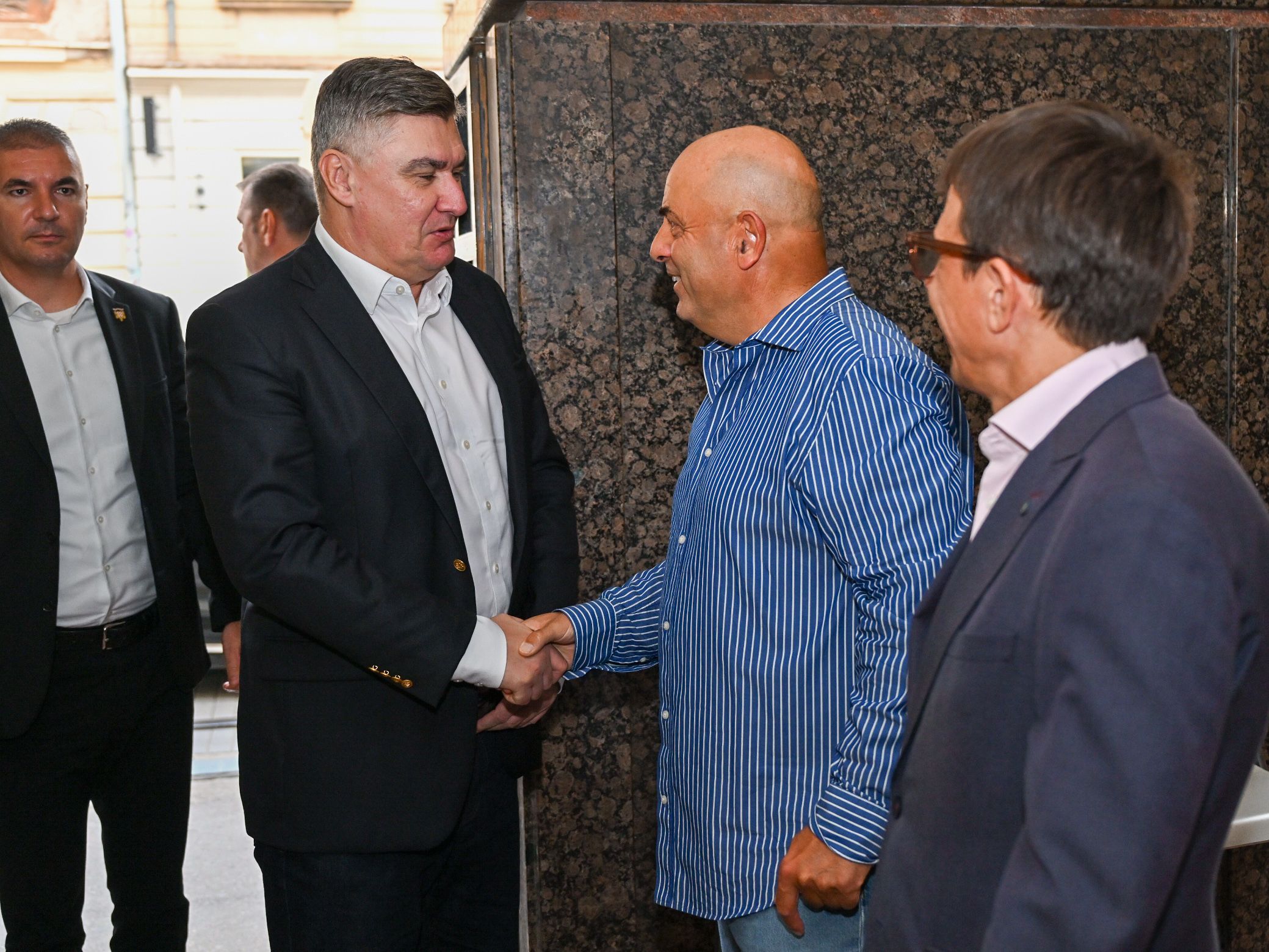 ured predsjednika, milanović i goldstein