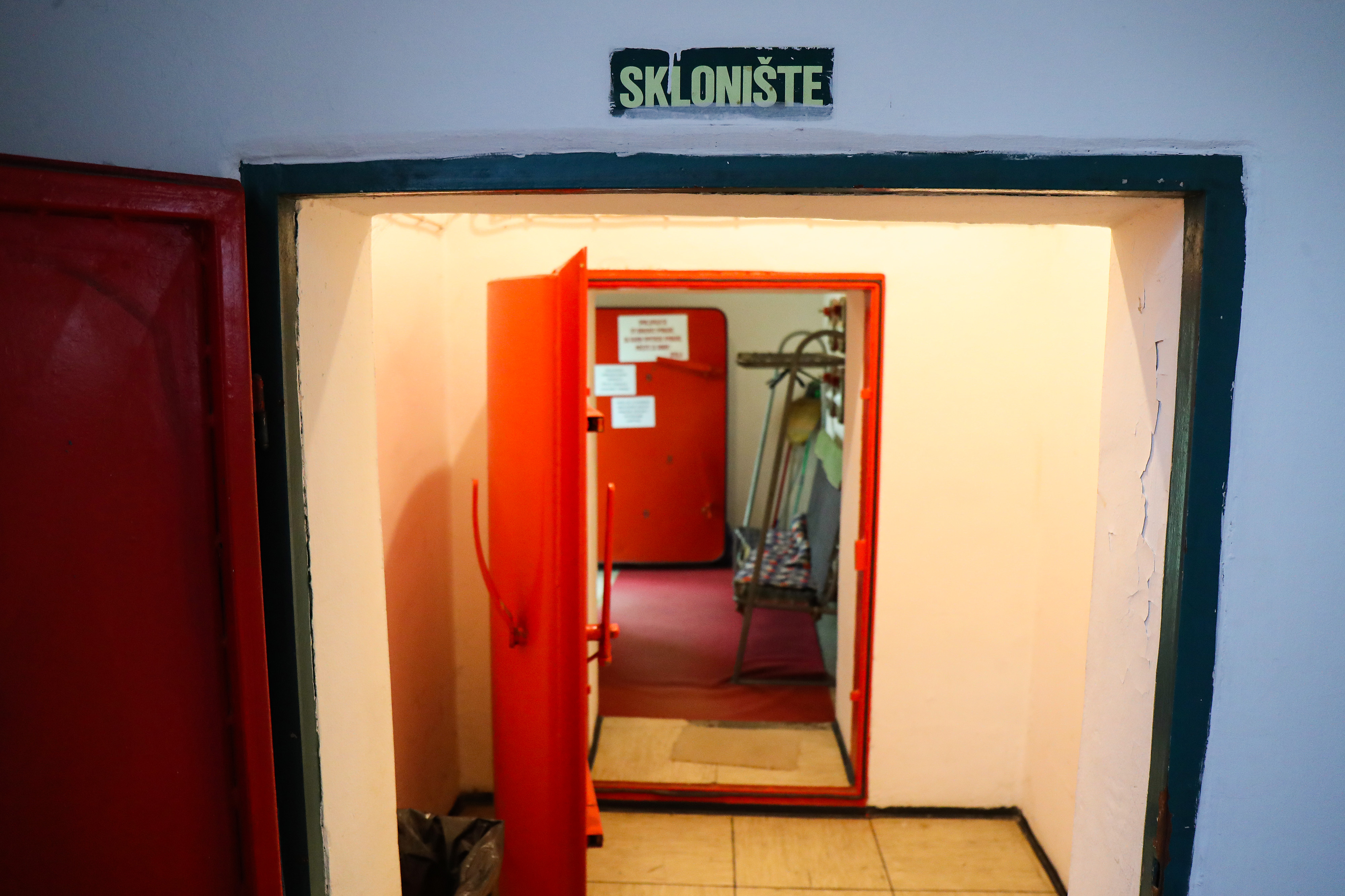 11.03.2022., Zagreb - Javno atomsko skloniste na Kneziji.  Photo: Luka Stanzl/PIXSELL