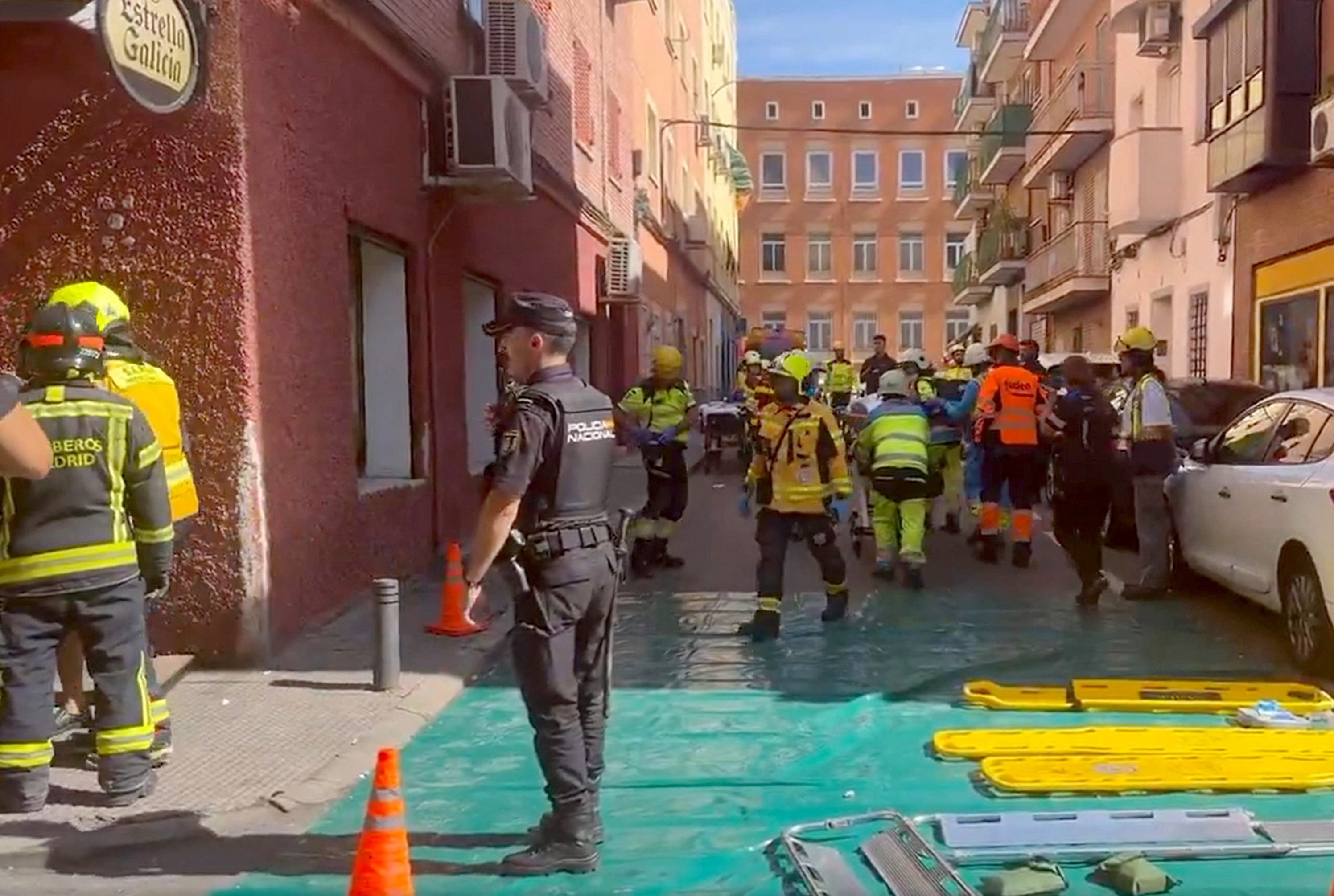 Španjolska, eksplozija