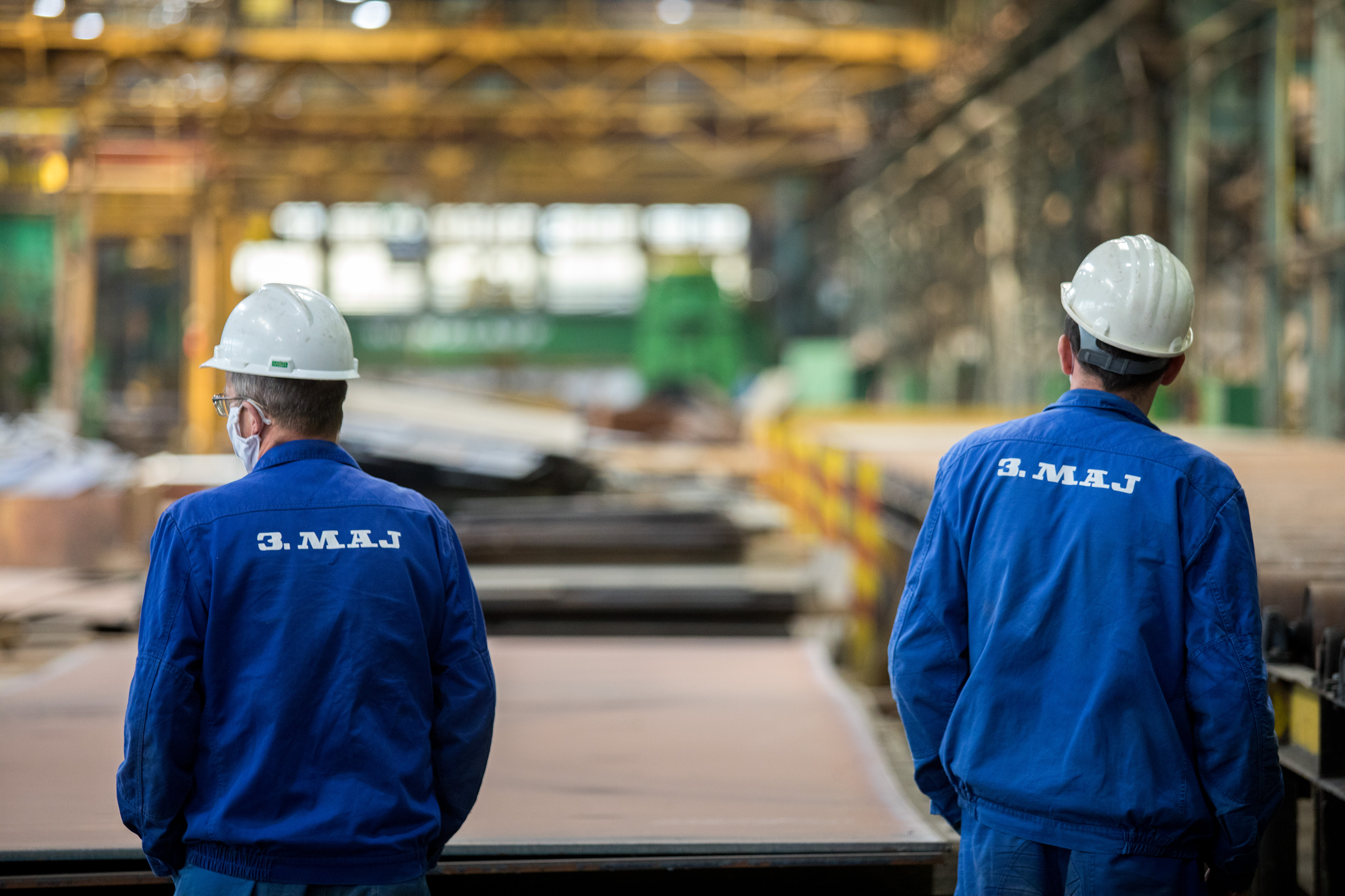 24.4.2020., Rijeka - Radnici brodogradilista 3. Maj