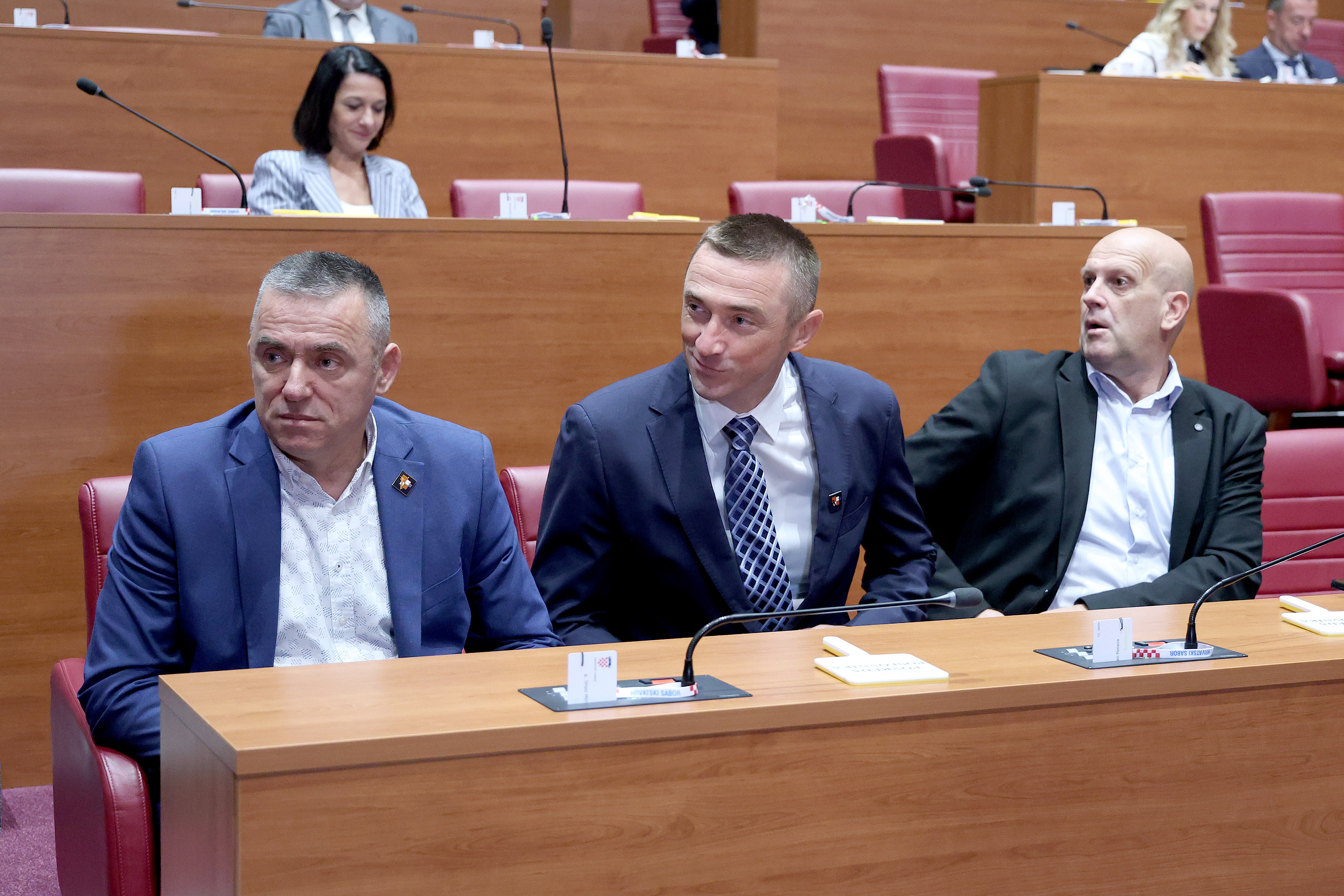 17.09.2025., Zagreb - 7. sjednica Hrvatskoga sabora nastavljena je raspravom o Izvjescu Glavnog drzavnog odvjetnika Republike Hrvatske o radu drzavnih odvjetnistava u 2024. godini.  Photo: Patrik Macek/PIXSELL