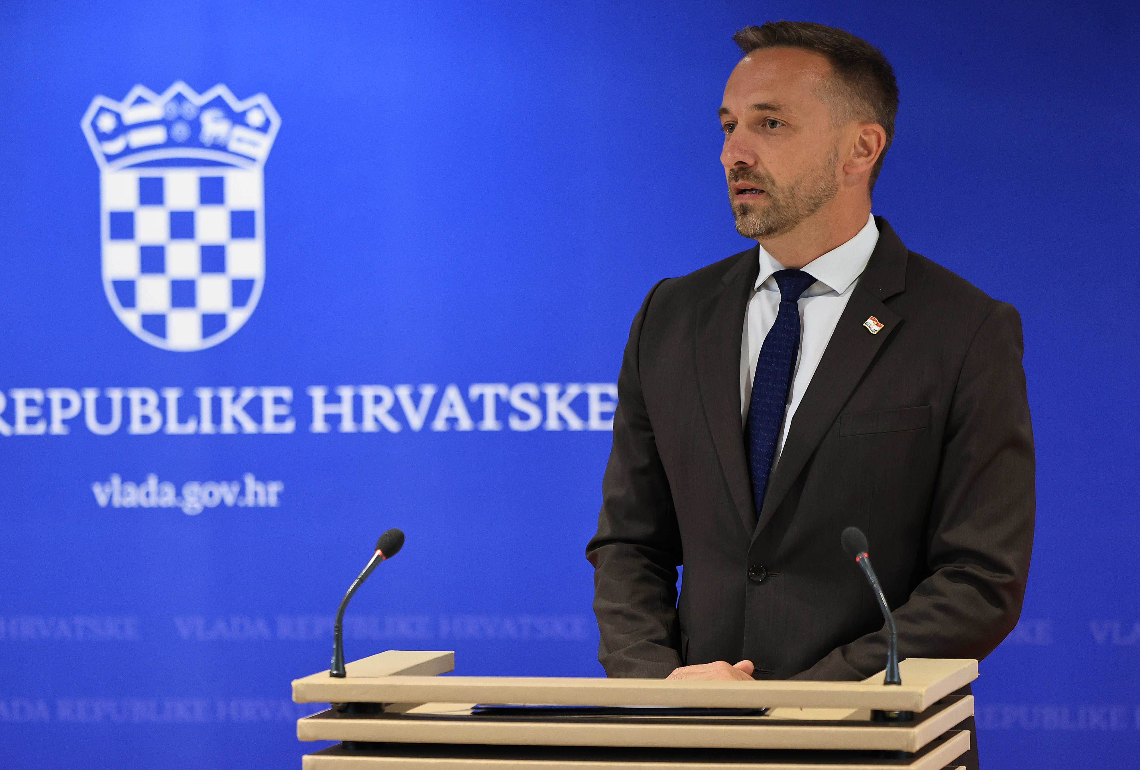 16.09.2025., NSK, Zagreb - Odrzana 116. sjednica Vlade Republike Hrvatske. Izjave nakon sjednice. Photo: Marko Prpic/PIXSELL