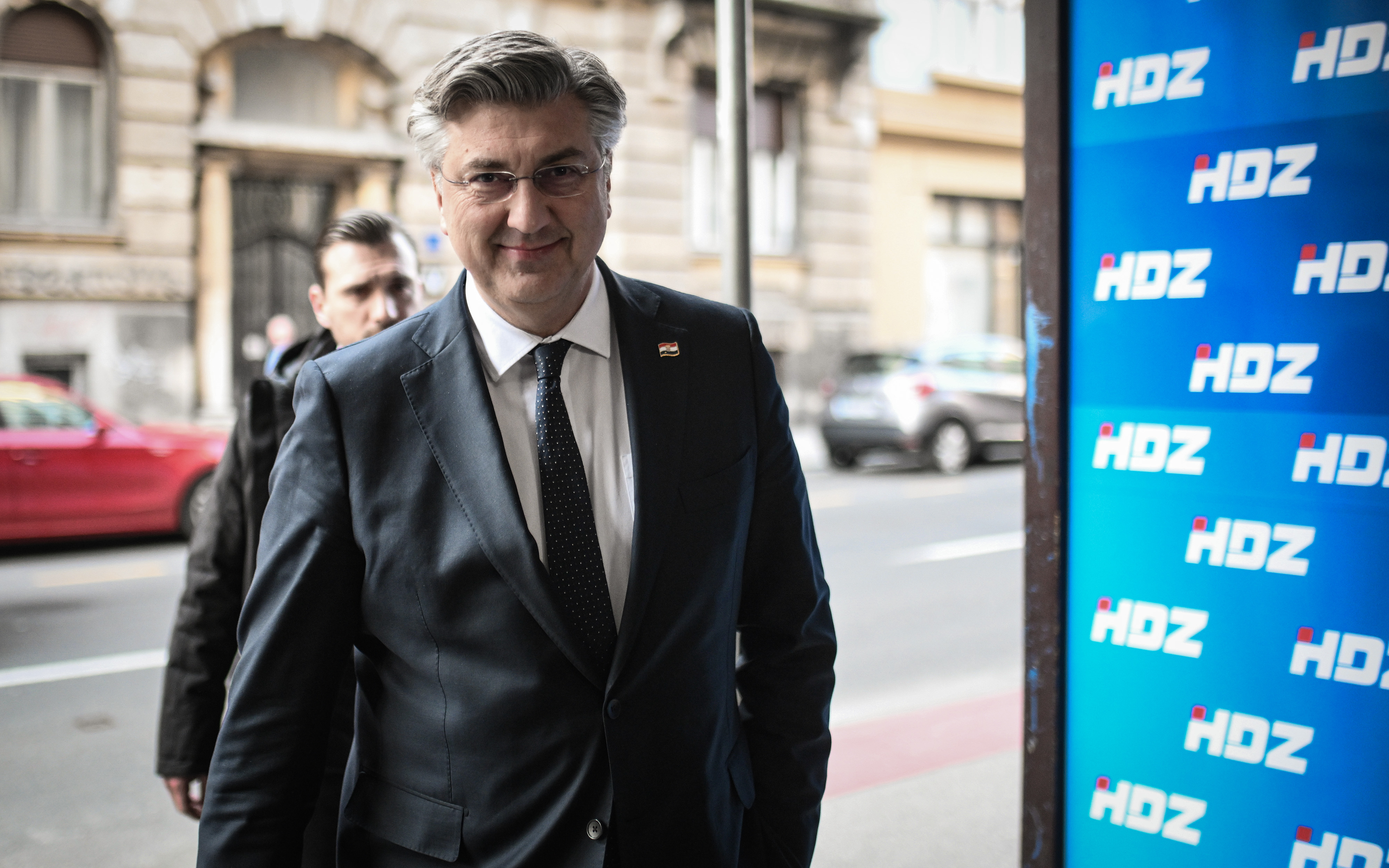 04.02.2025., Zagreb - Zajednicka sjednica Predsjednistva i Nacionalnog odbora HDZ-a. Premijer Andrej Plenkovic Photo: Josip Regovic/PIXSELL Photo: Josip Regovic/PIXSELL