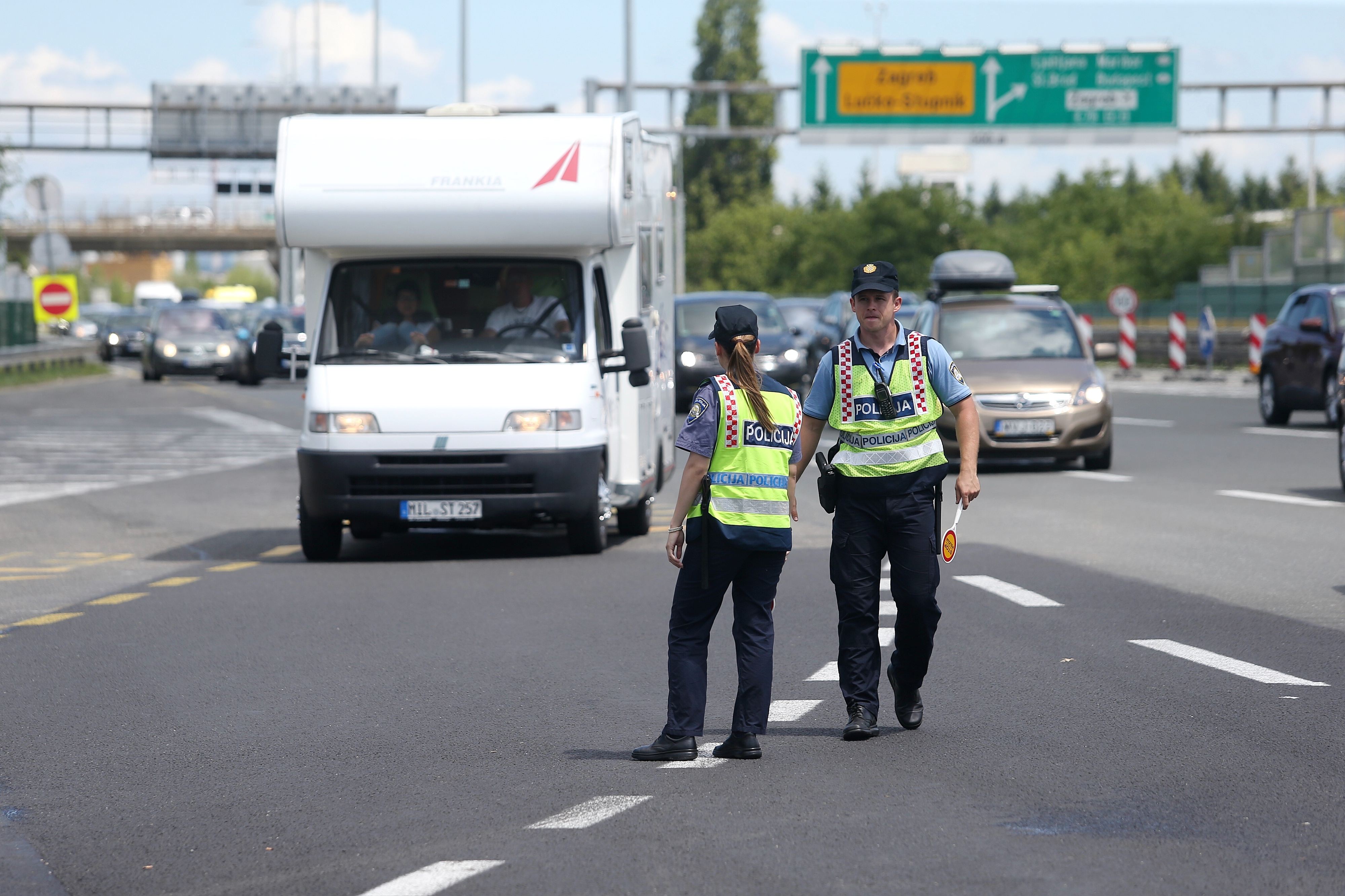 01.07.2017., Zagreb - Naplatne postaje Lucko i Demerje.