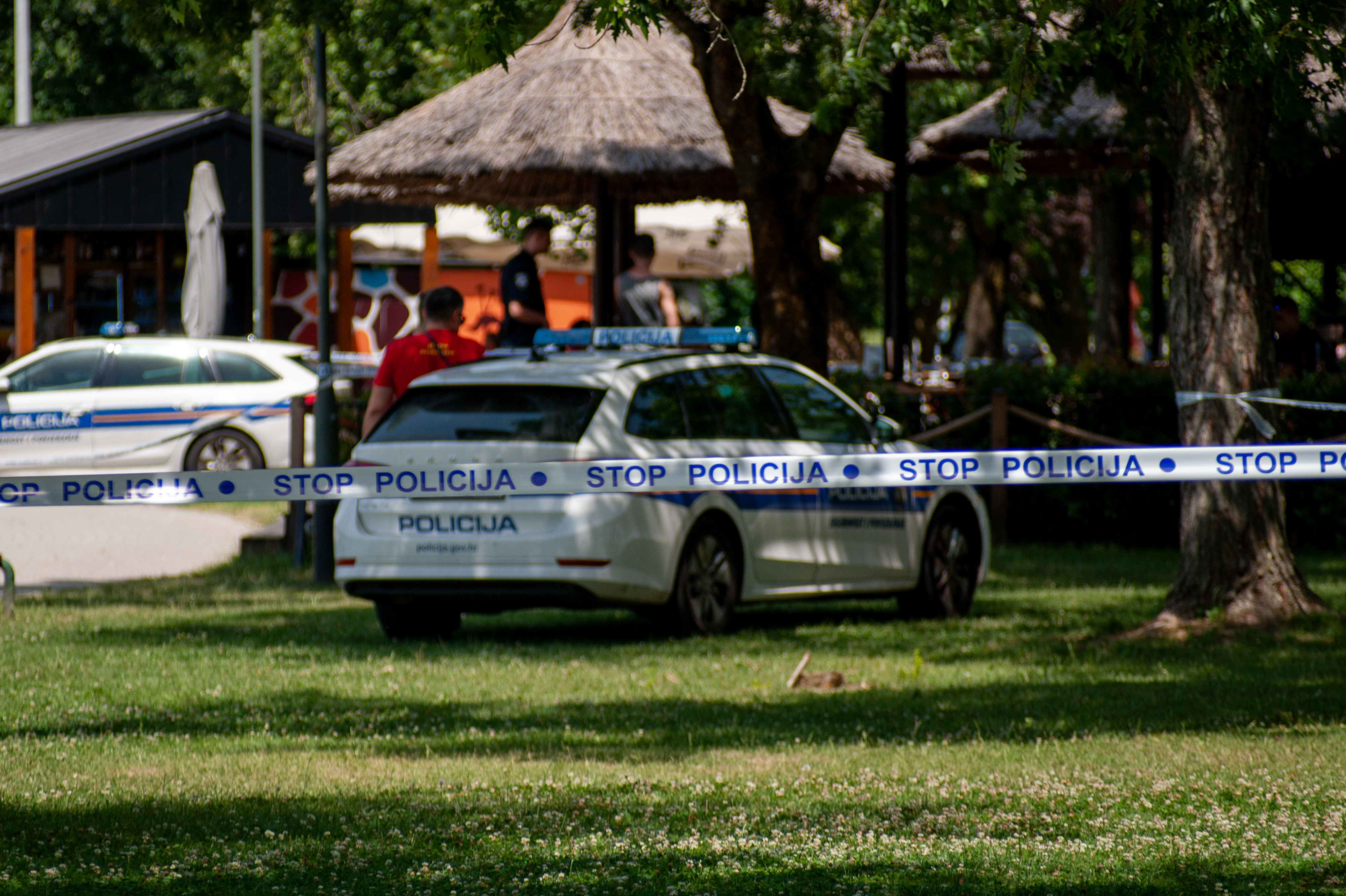 30.06.2024., Zagreb - Na Jarunu se utopila osoba kod Caffe bara Zirafa. Photo: Luka Antunac/PIXSELL