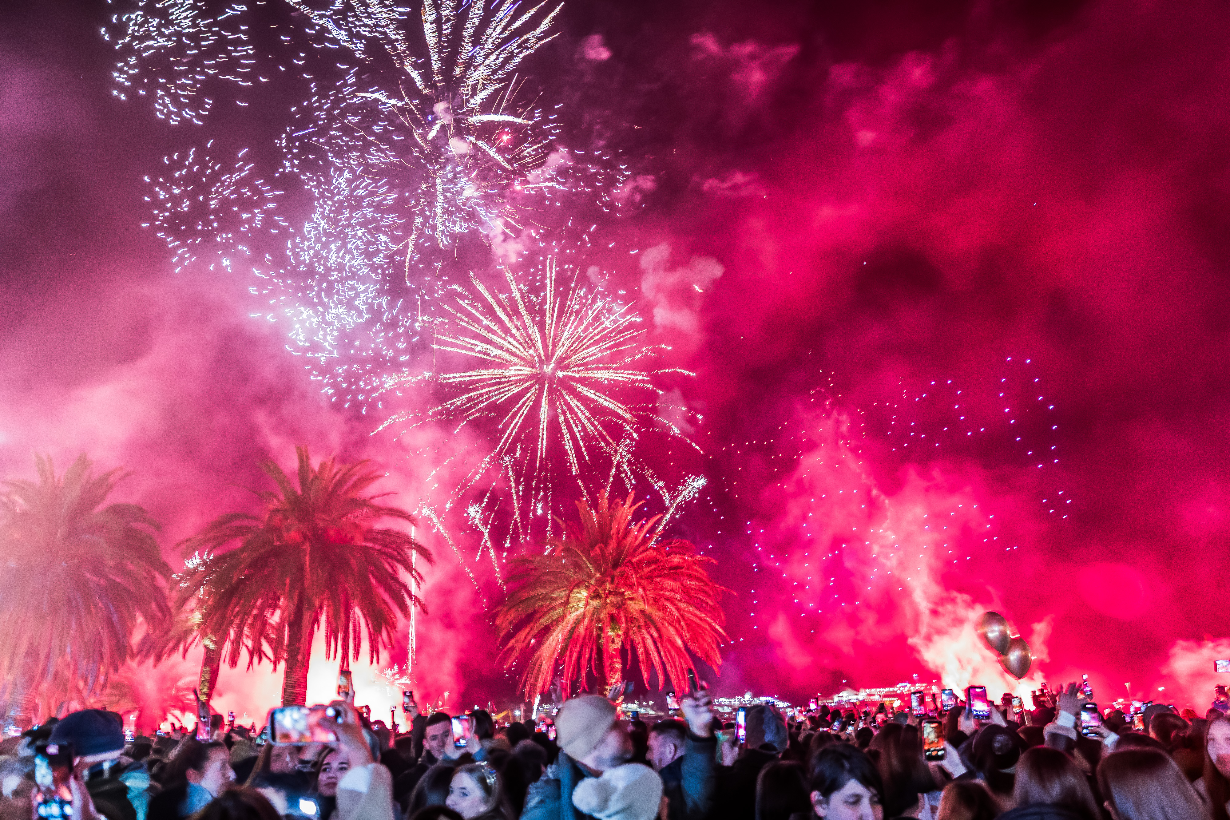 01.12.2025., Split - Željko Bebek i Baby Lasagna uvelu su Split i Novu 2026. godinu.  Photo: Zvonimir Barisin/PIXSELL