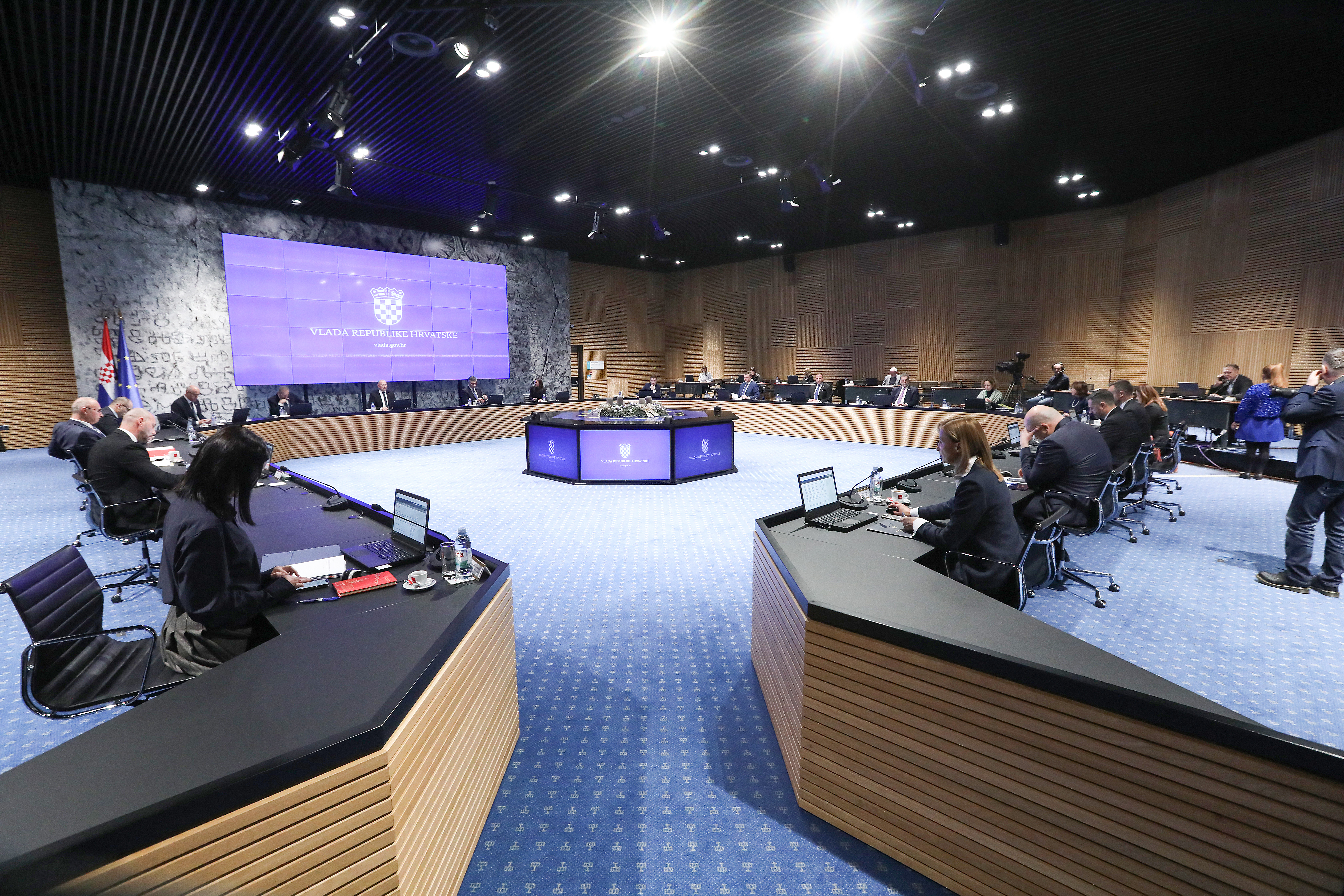 30.12.2025., Zagreb,  pod predsjedanjem premijera Andreja Plenkovica odrzana 136. sjednica Vlade RH. Photo: Robert Anic/PIXSELL