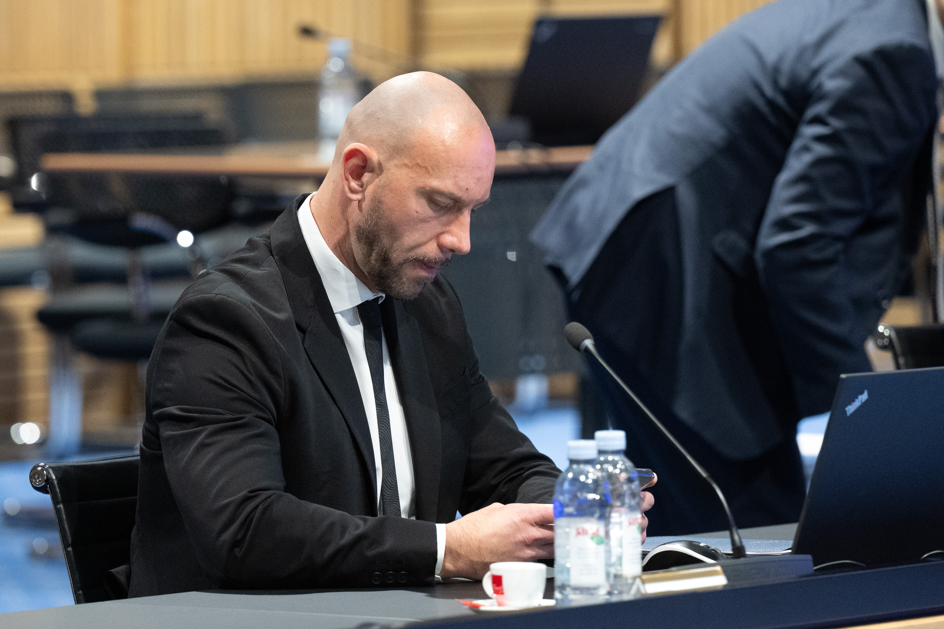 12.12.2025., Zagreb - Odrzana 132. sjednica Vlade Republike Hrvatske u Nacionalnoj i sveucilisnoj knjiznici. Damir Habijan. Photo: Davor Puklavec/PIXSELL