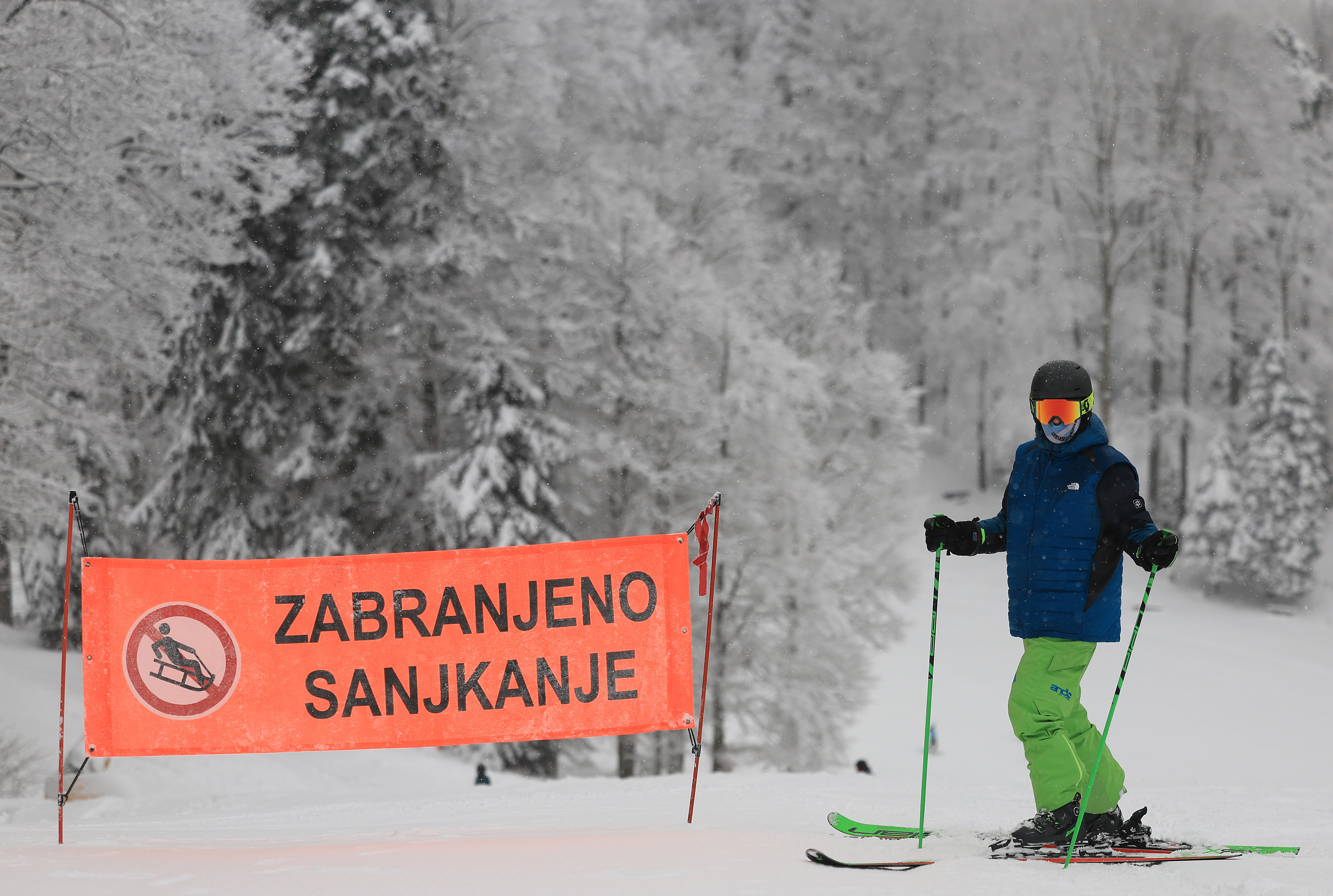 10.01.2026., Sljeme, Zagreb - Skijaska sezona na Sljemenu zapocela je otvaranjem Zelenog i Bijelog spusta. Photo: Marko Prpic/PIXSELL