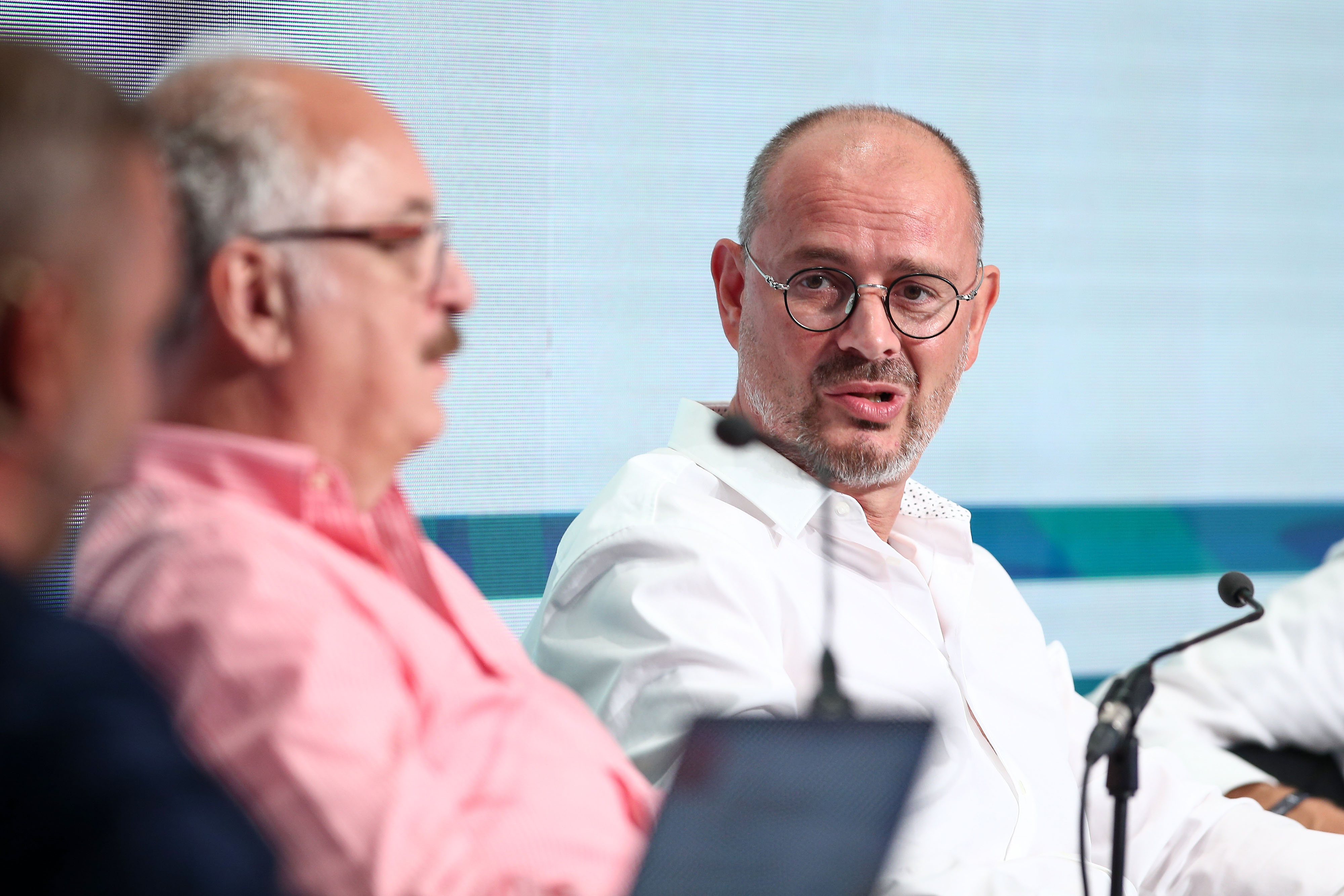 25.09.2021., Rovinj - 14. Weekend media festival, panel "Future TV - next level". Dejan Jocic Photo: Matija Habljak/PIXSELL