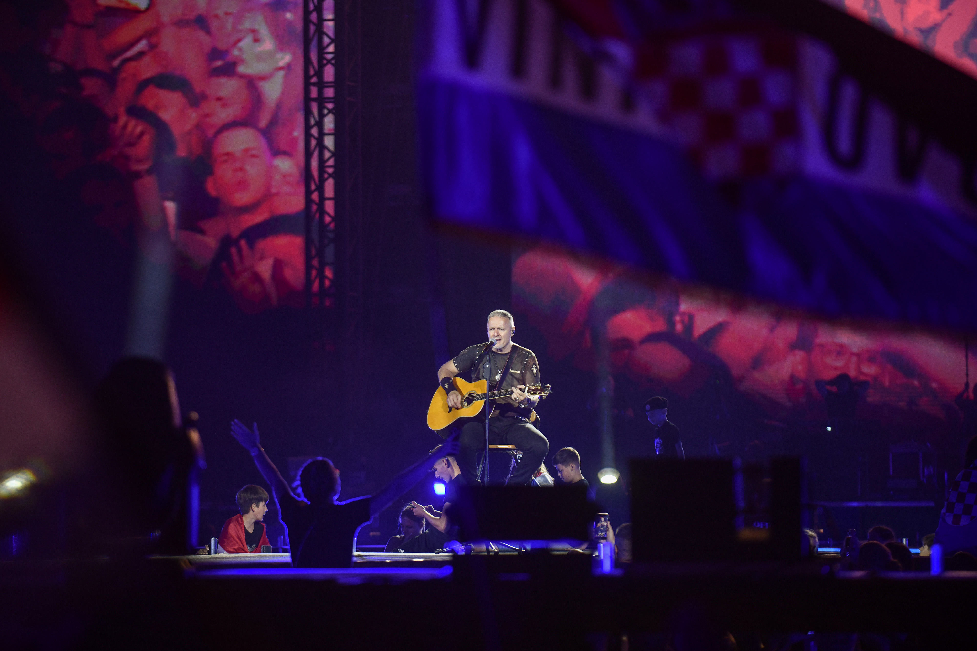 Veliki koncert Marka Perkovica Thompsona u Sinju. Photo: