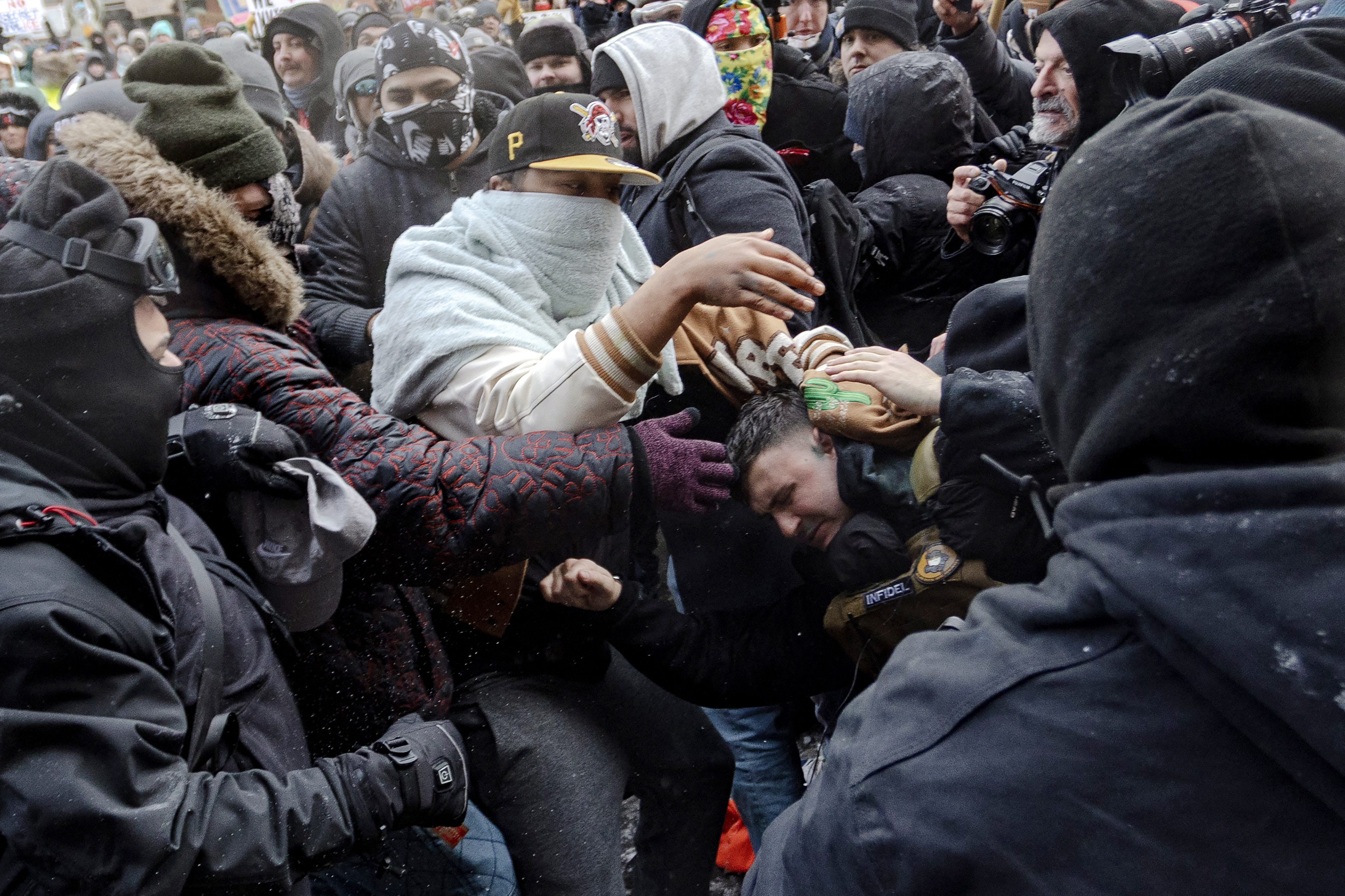 prosvjed, Minneapolis