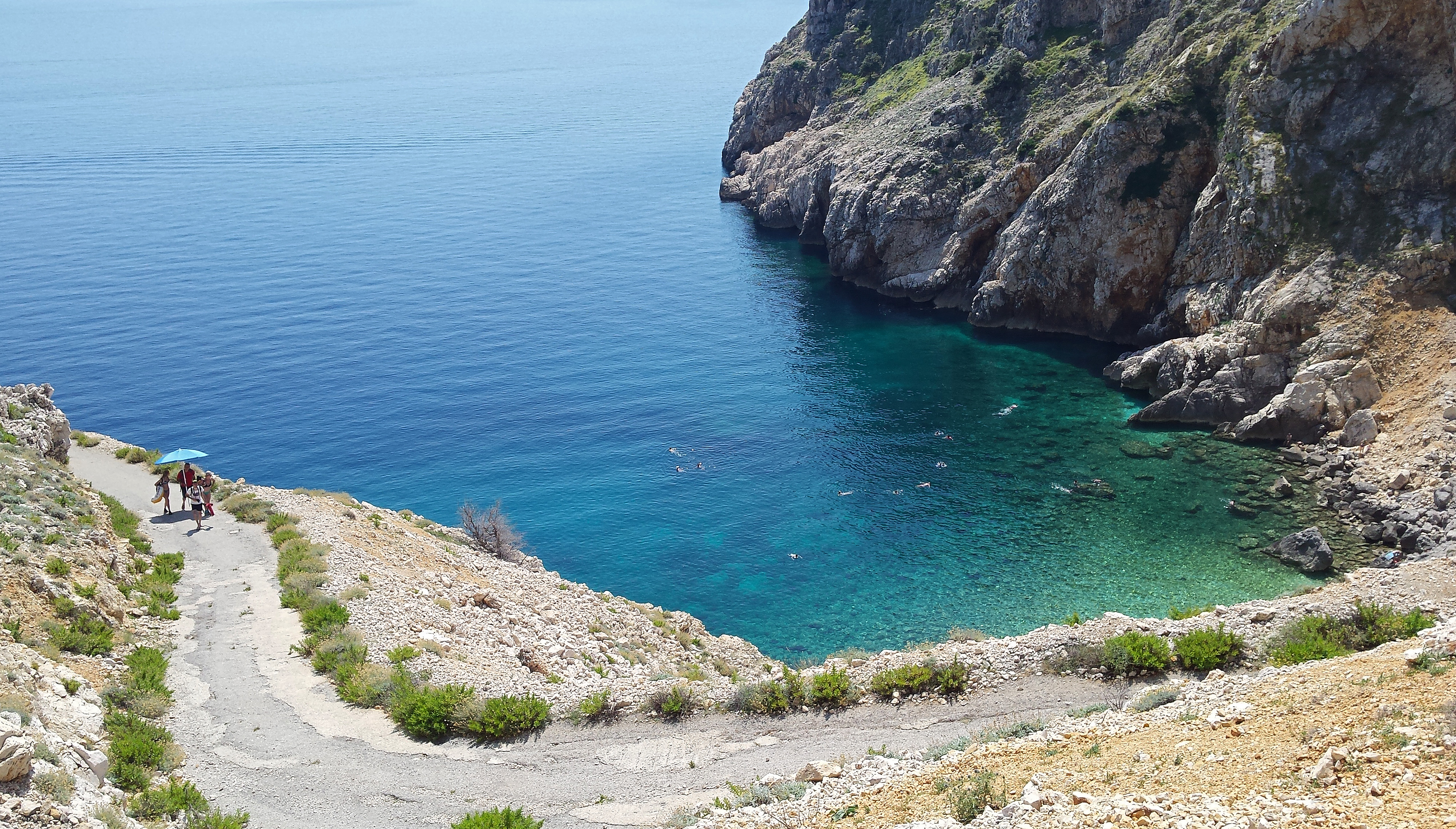 Uvala Mali Bok kod mjesta Orlec na otoku Cresu 20.07.2018., Orlec - Uvala Mali Bok kod mjesta Orlec na otoku Cresu. rr Photo: Jurica Galoic/PIXSELL