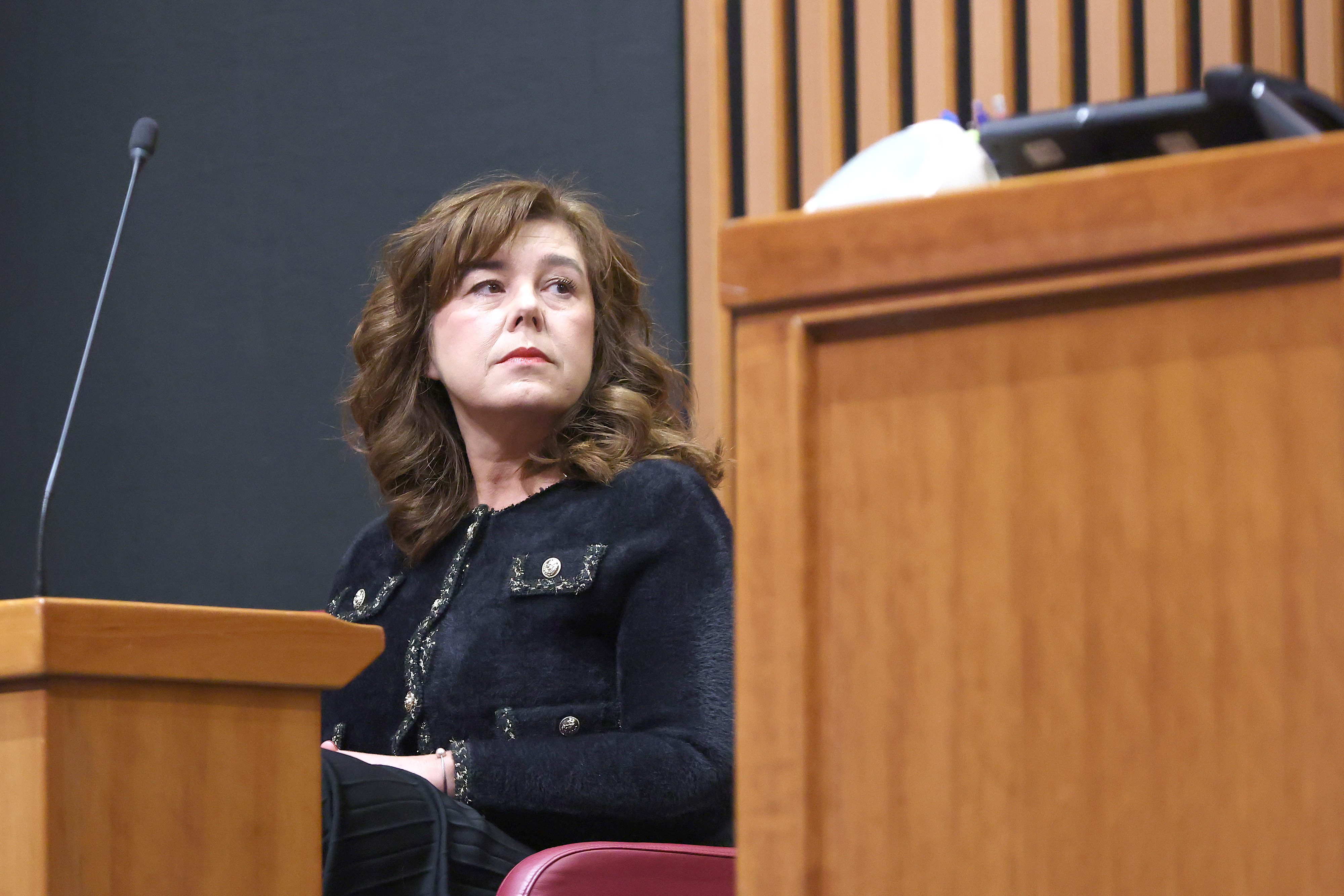 26.11.2025., Zagreb - Sabor 8. sjednicu nastavlja raspravom o izmjenama i dopunama Zakona o mjerama ogranicavanja. Tatjana Katkic Stanic danas je prisegnula kao nova pravobraniteljica za djecu Photo: Patrik Macek/PIXSELL