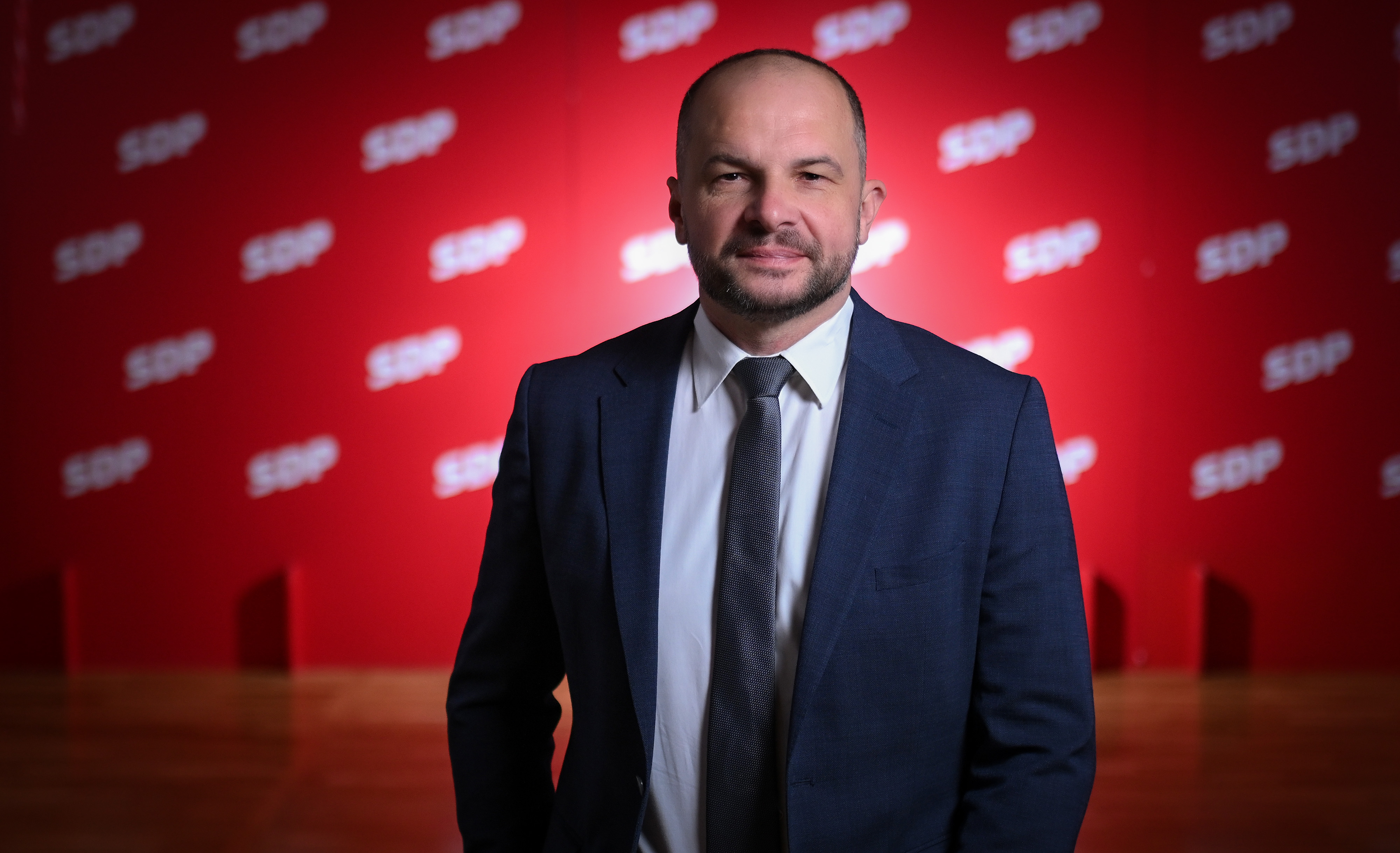 17.12.2025., Zagreb - Predsjednik SDP-a Sinisa Hajdas Doncic. Photo: Josip Regovic/PIXSELL
