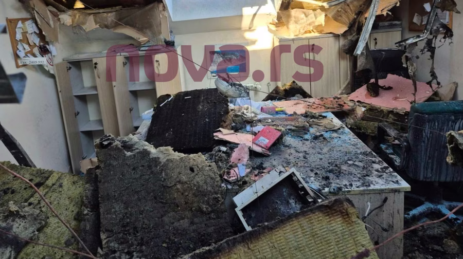 požar u zgradi tužilaštva u beogradu