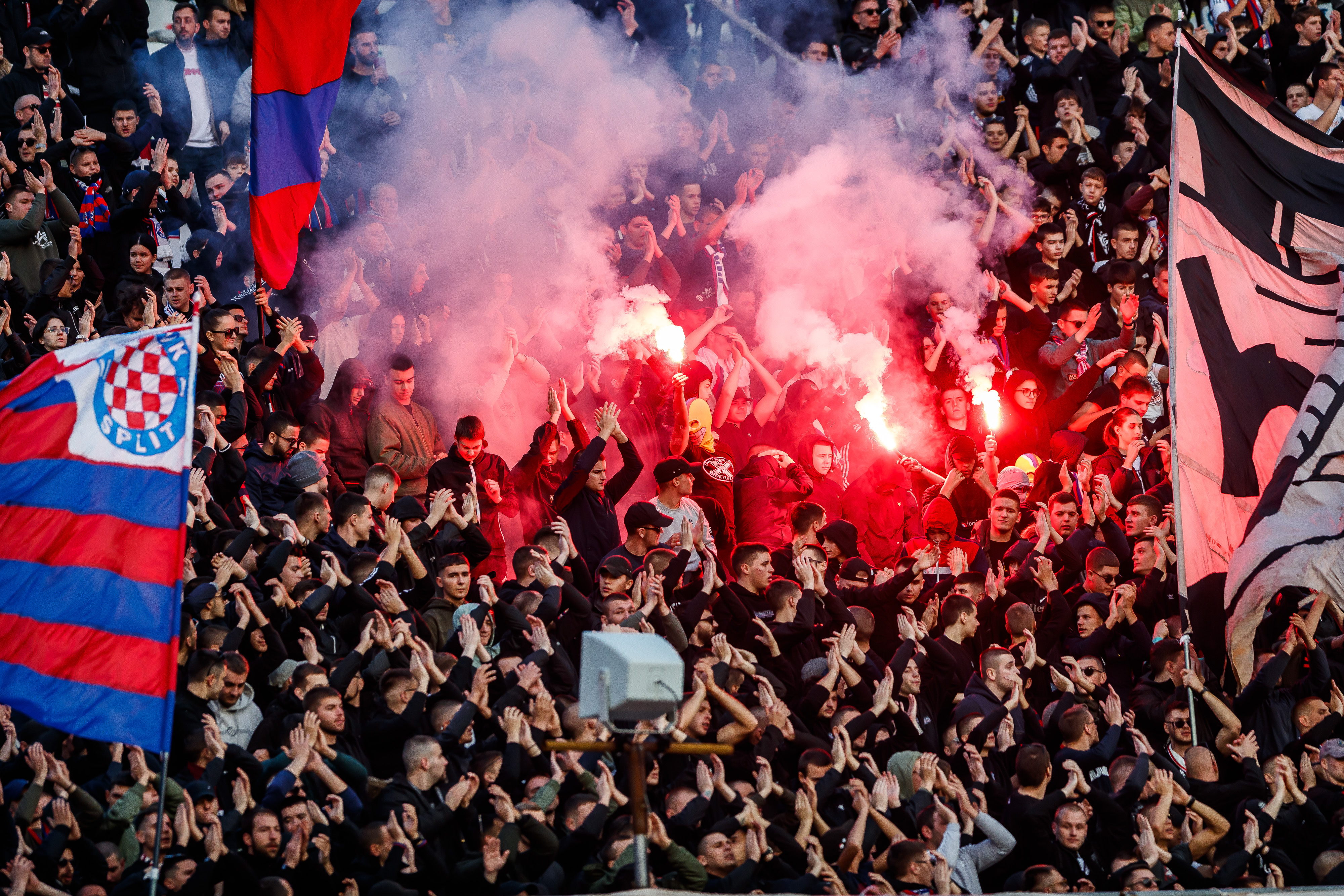 HNK Hajduk - NK Varazdin. navijaci Hajduka, Torcida Photo: Zvonimir Barisin/PIXSELL