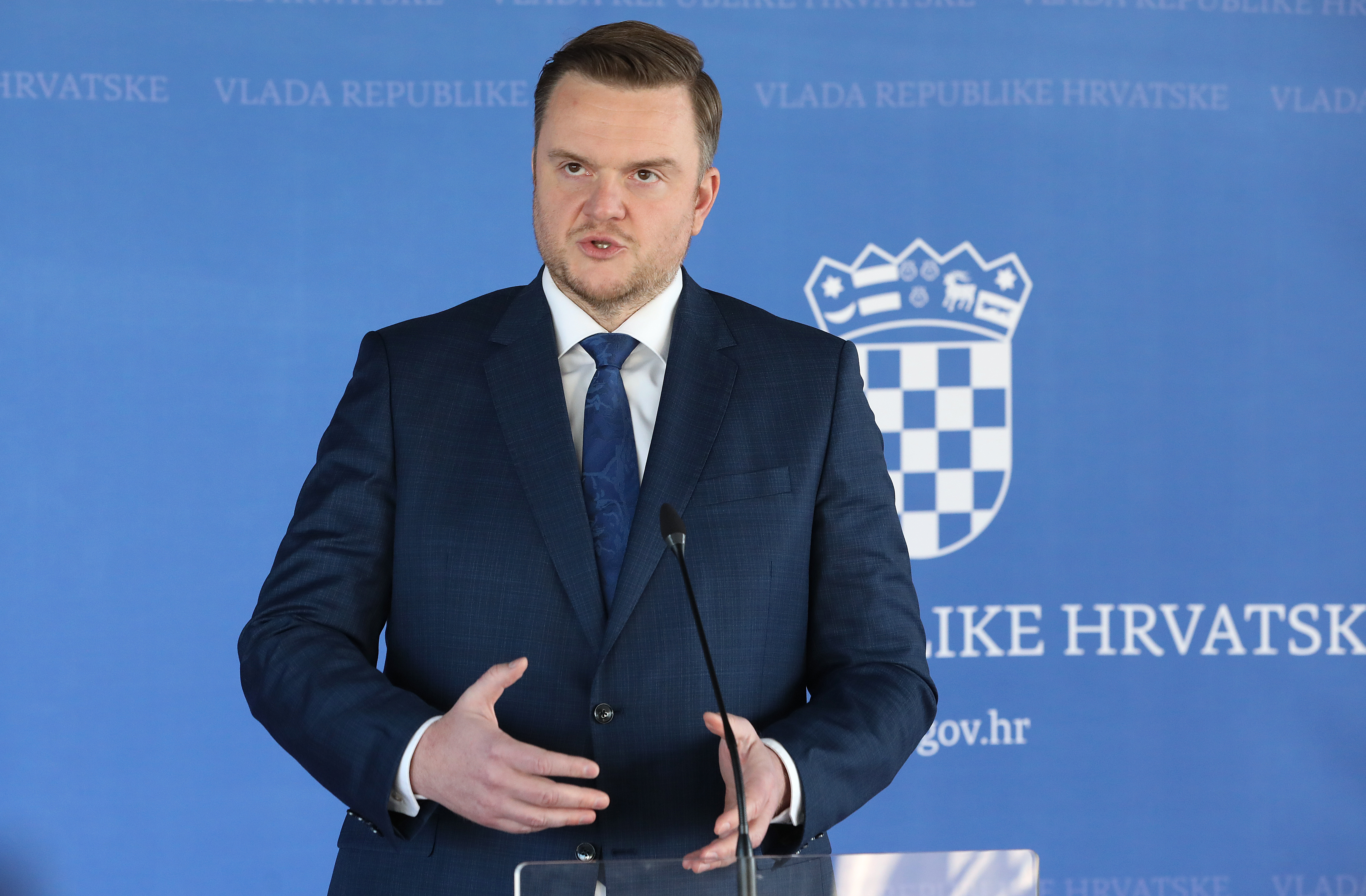 30.12.2025., Zagreb,  pod predsjedanjem premijera Andreja Plenkovica odrzana 136. sjednica Vlade RH. Nakon sjednice vlade ministar  Marko Primorac dao izjavu za medije. Photo: Robert Anic/PIXSELL