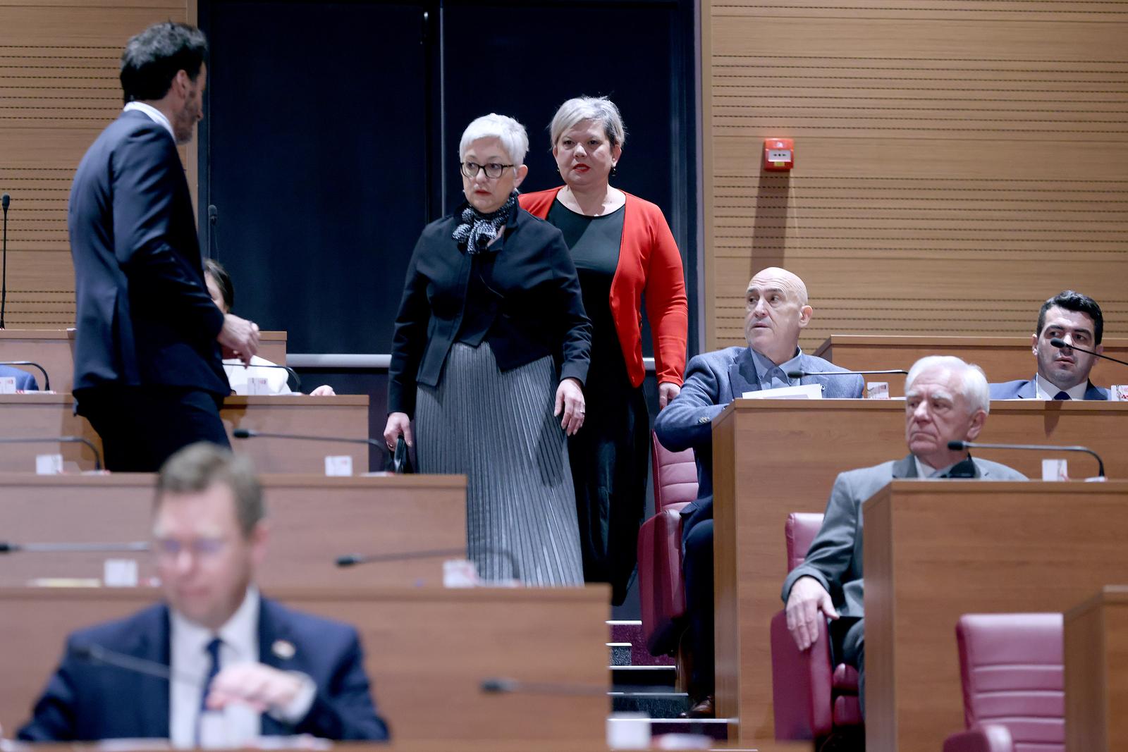 28.01.2026., Zagreb - Sabor 9. sjednicu nastavlja raspravom o prijedlogu odluke o razrjesenju viceguvernera Hrvatske narodne banke. Photo: Patrik Macek/PIXSELL