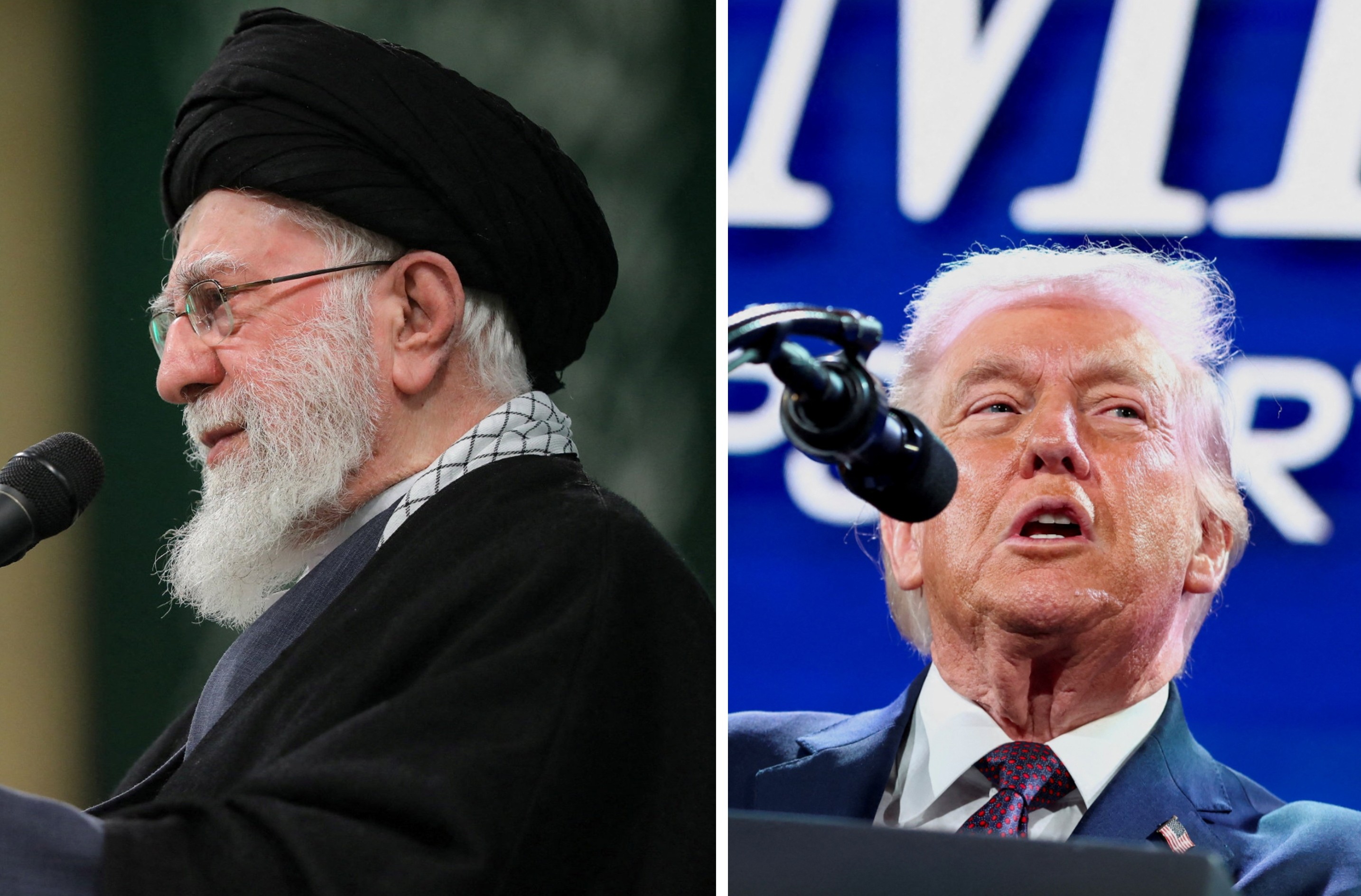 Donald Trump i Ali Khamenei