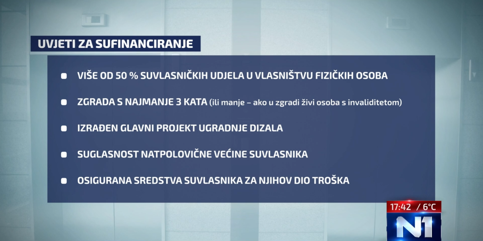 Uvjeti za sufinanciranje (N1)