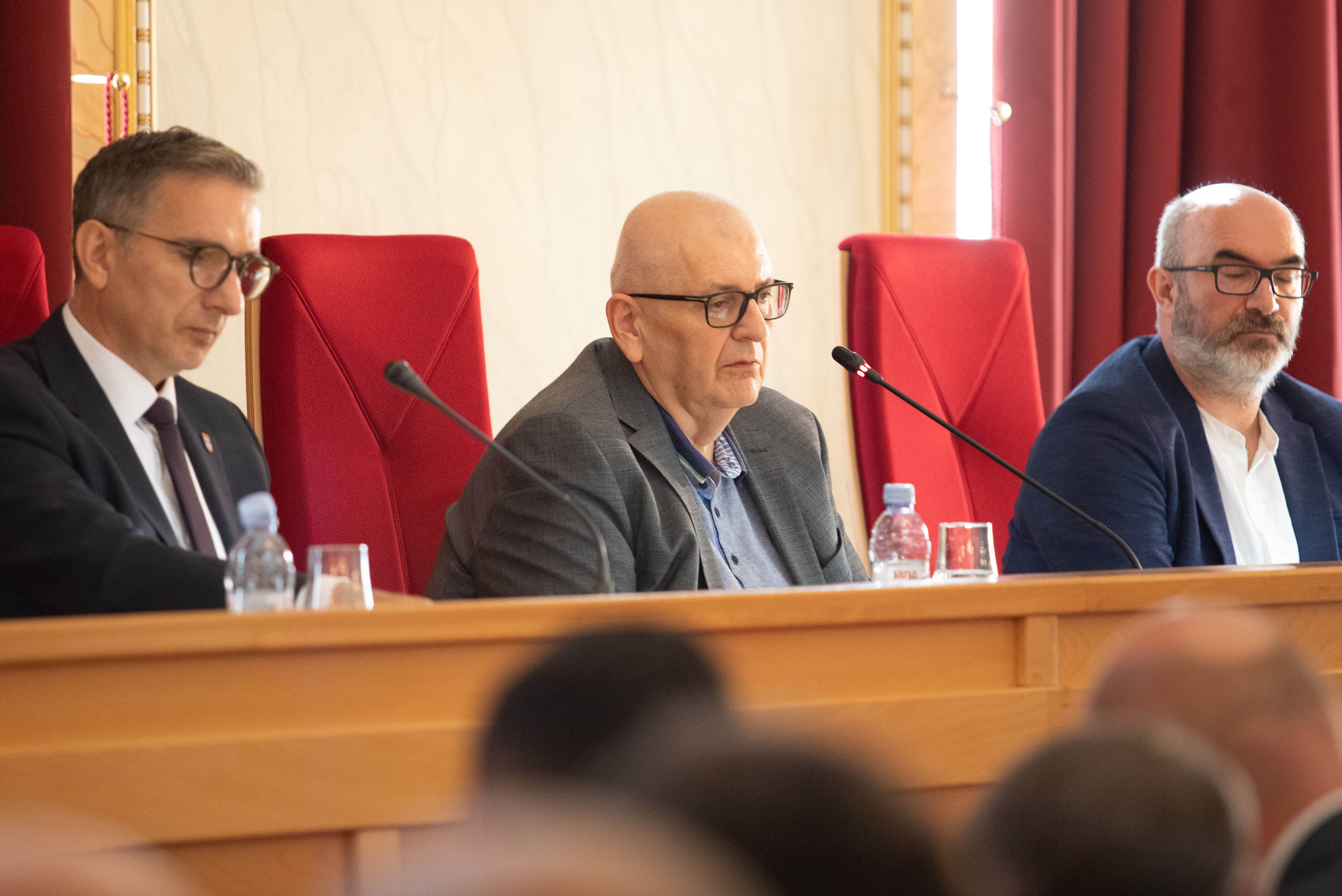 U Velikoj vijećnici Skupštine Osječko-baranjske županije održala se 3. sjednica Skupštine Osječko-baranjske županije. Photo: David Jerkovic/PIXSELL
