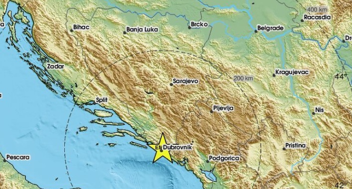 dubrovnik potres