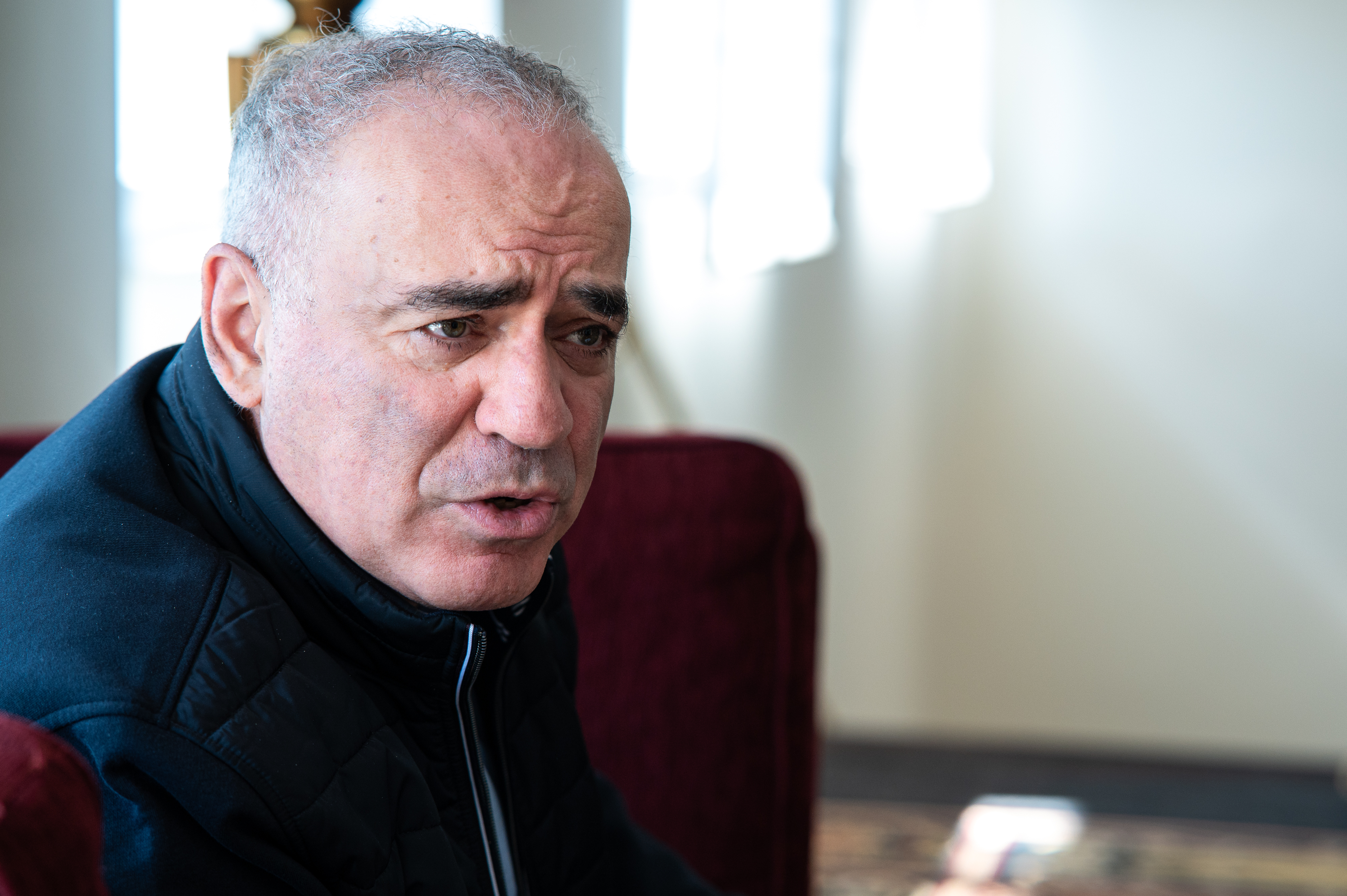 24.03.2026., Zagreb – Gari Kasparov, ruski sahovski velemajstor i svjetski prvak. Photo: Luka Antunac/PIXSELL