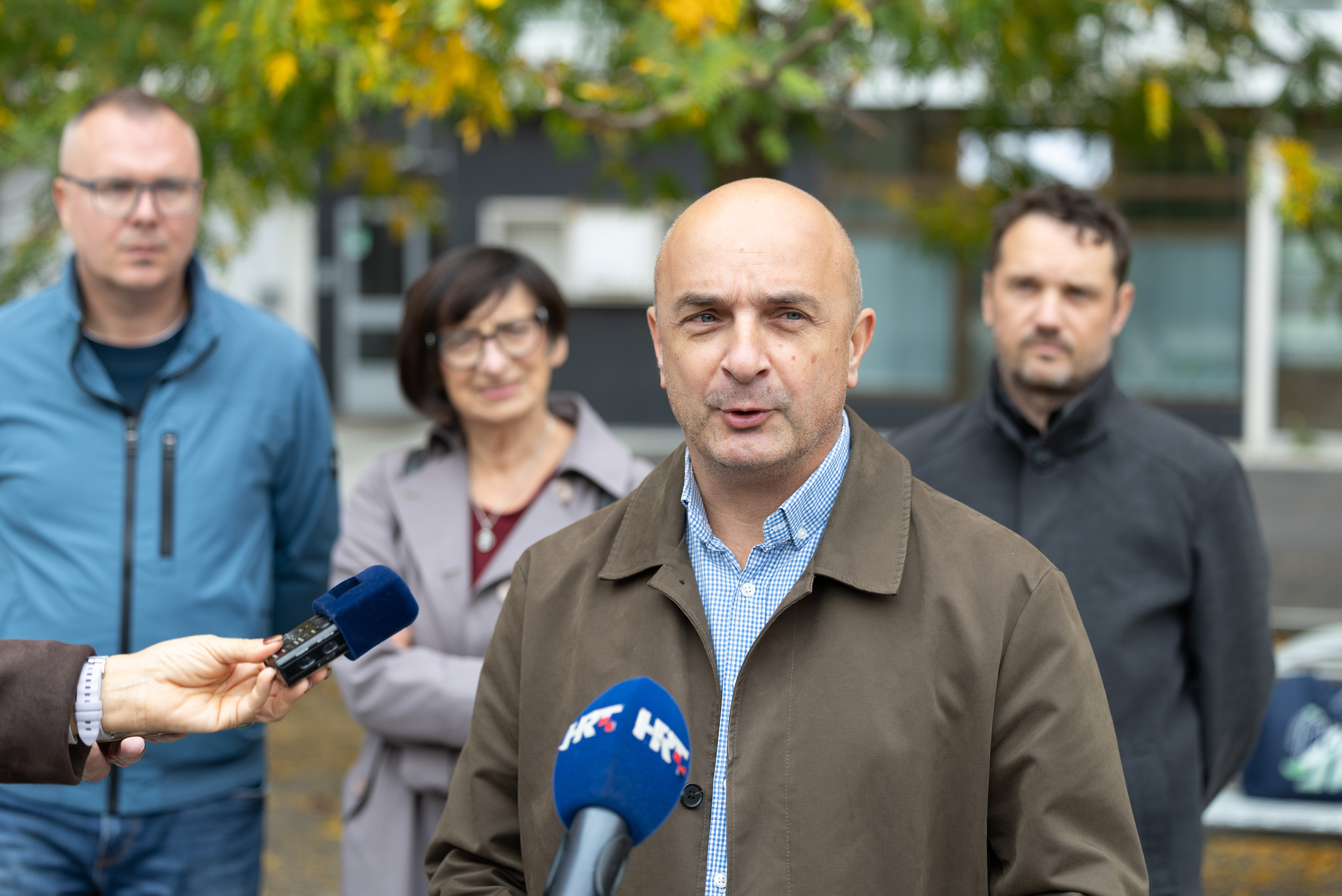 10.10.2026.,  Osijek - Zastupnik stranke Mozemo! Gordan Bosanac. Photo: David Jerkovic/PIXSELL