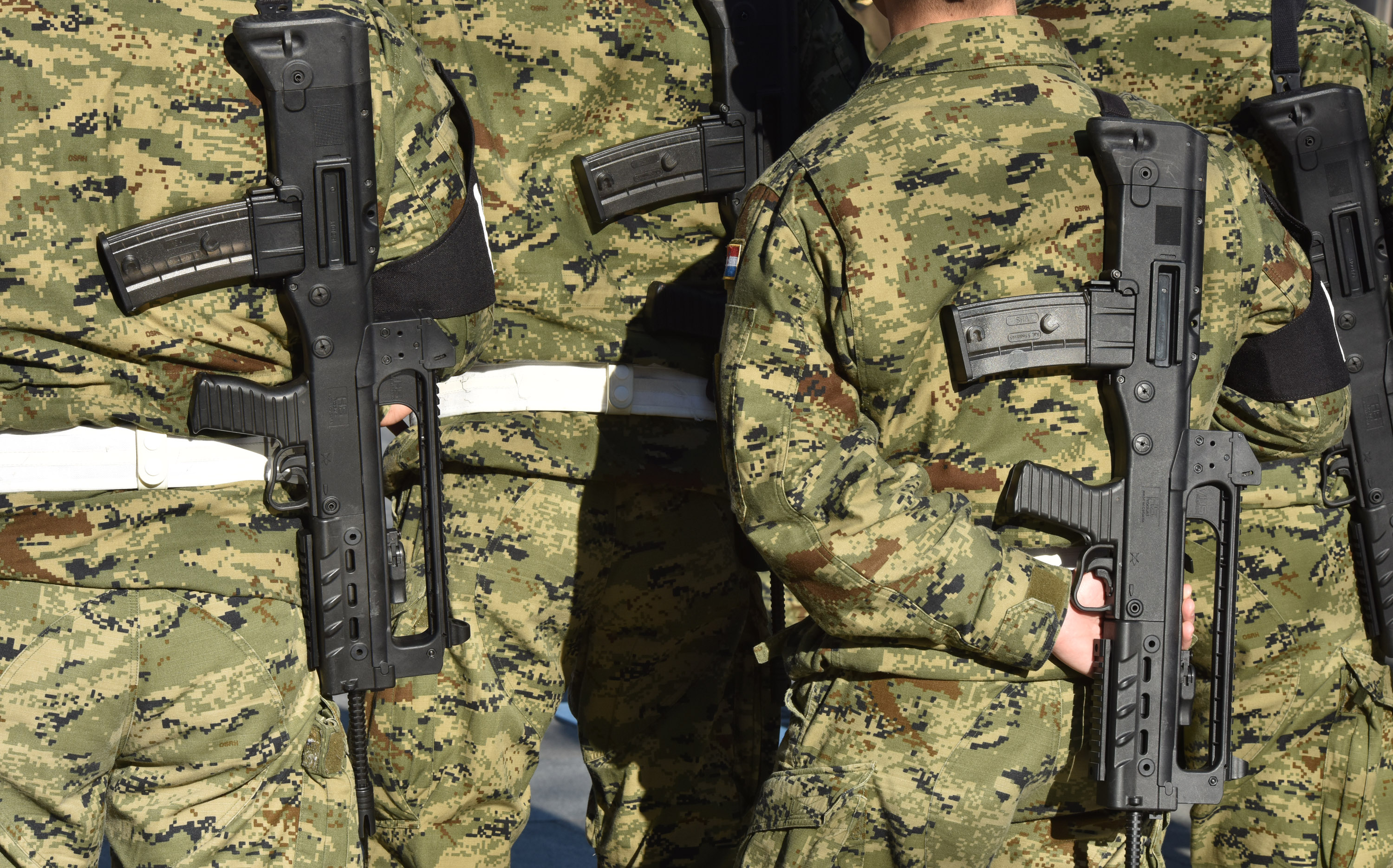 13.12.2015., Knin -"nVisenamjenska hrvatska strojnica- VHS jurisna puska."nPhoto: Hrvoje Jelavic/PIXSELL