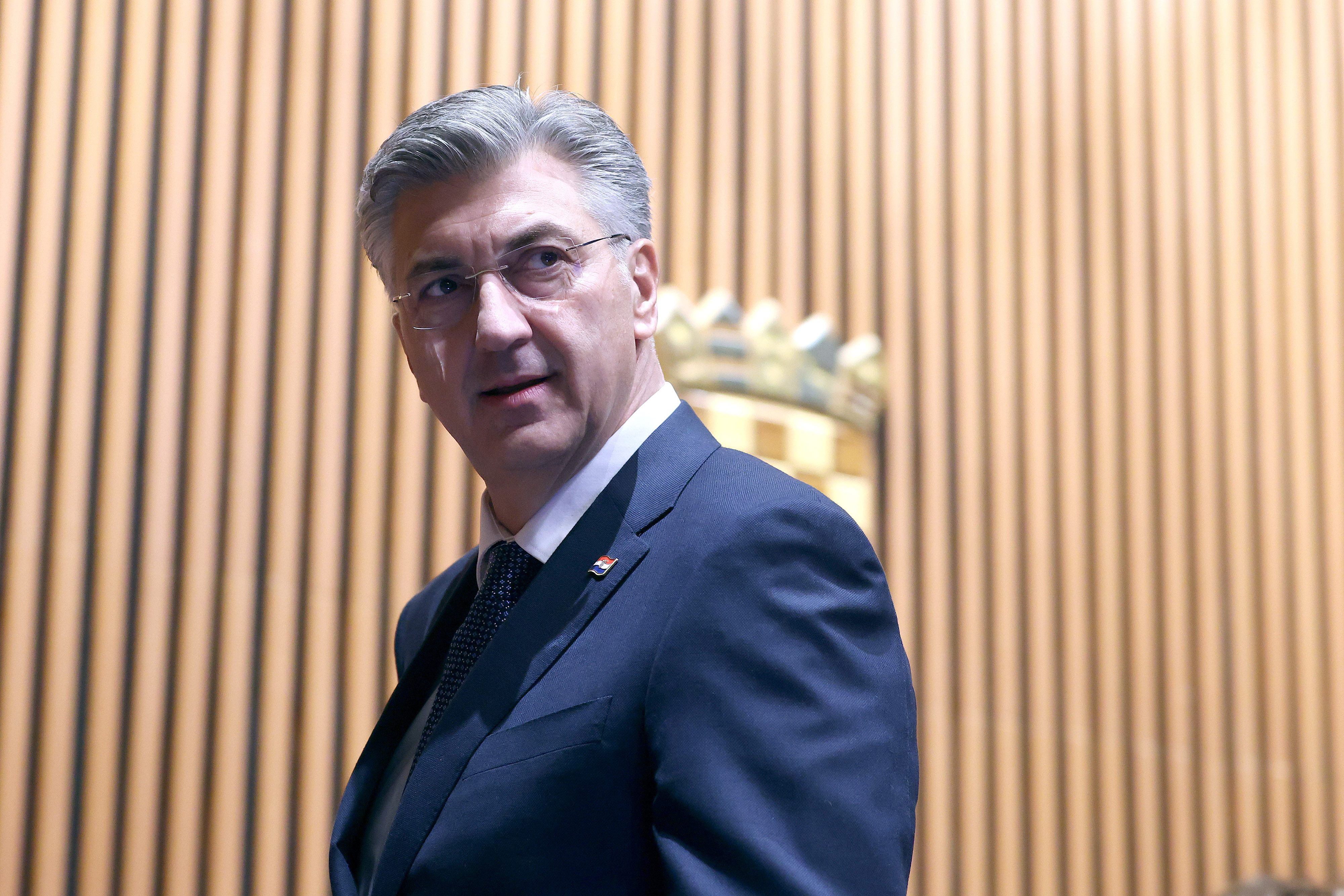 Sabor raspravlja o godisnjem Izvjescu Vlade, nakon cega slijedi rasprava o prijedlogu oporbe za opoziv premijera Plenkovica. Photo: Patrik Macek/PIXSELL