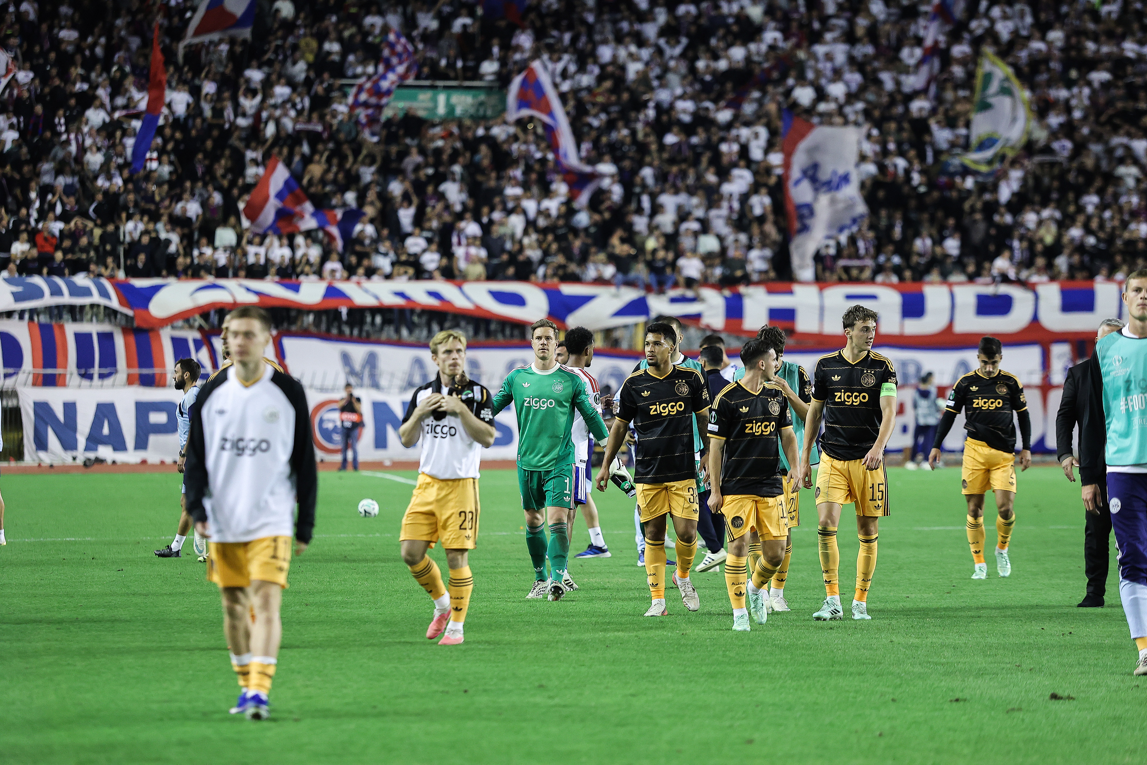 UEFA Konferencijska liga 2026./2027., grupna faza, 1. kolo, HNK Hajduk Split - Ajax. Photo: Ivana Ivanovic/PIXSELL