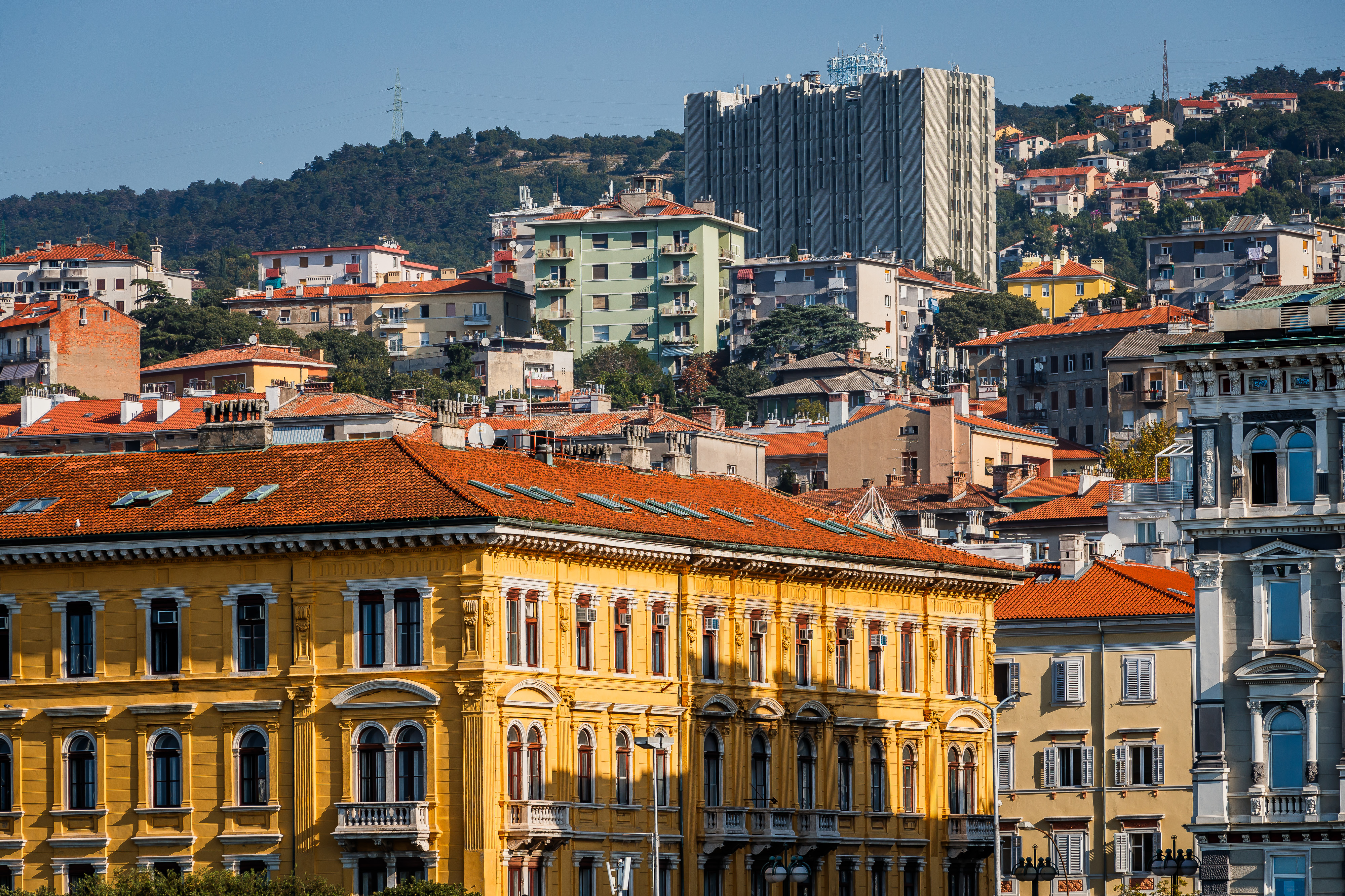 03.10.2023., Rijeka - Panorama grada Rijeke. Photo: Zvonimir Barisin/PIXSELL