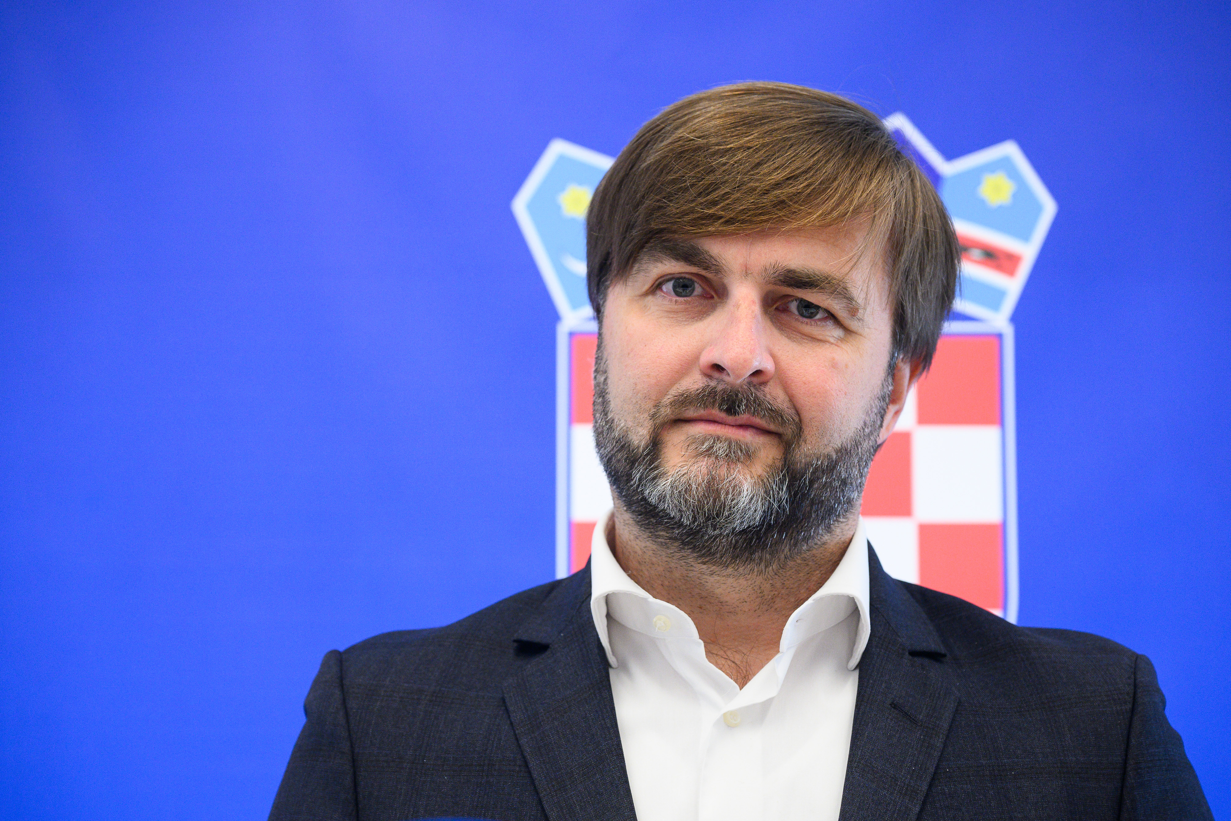 02.10.2026., Zagreb - Potpredsjednik Vlade i ministar financija Tomislav Coric dao je izjavu medijima o novim podacima Drzavnog zavoda za statistiku (DZS) o inflaciji. Photo: Davor Puklavec/PIXSELL