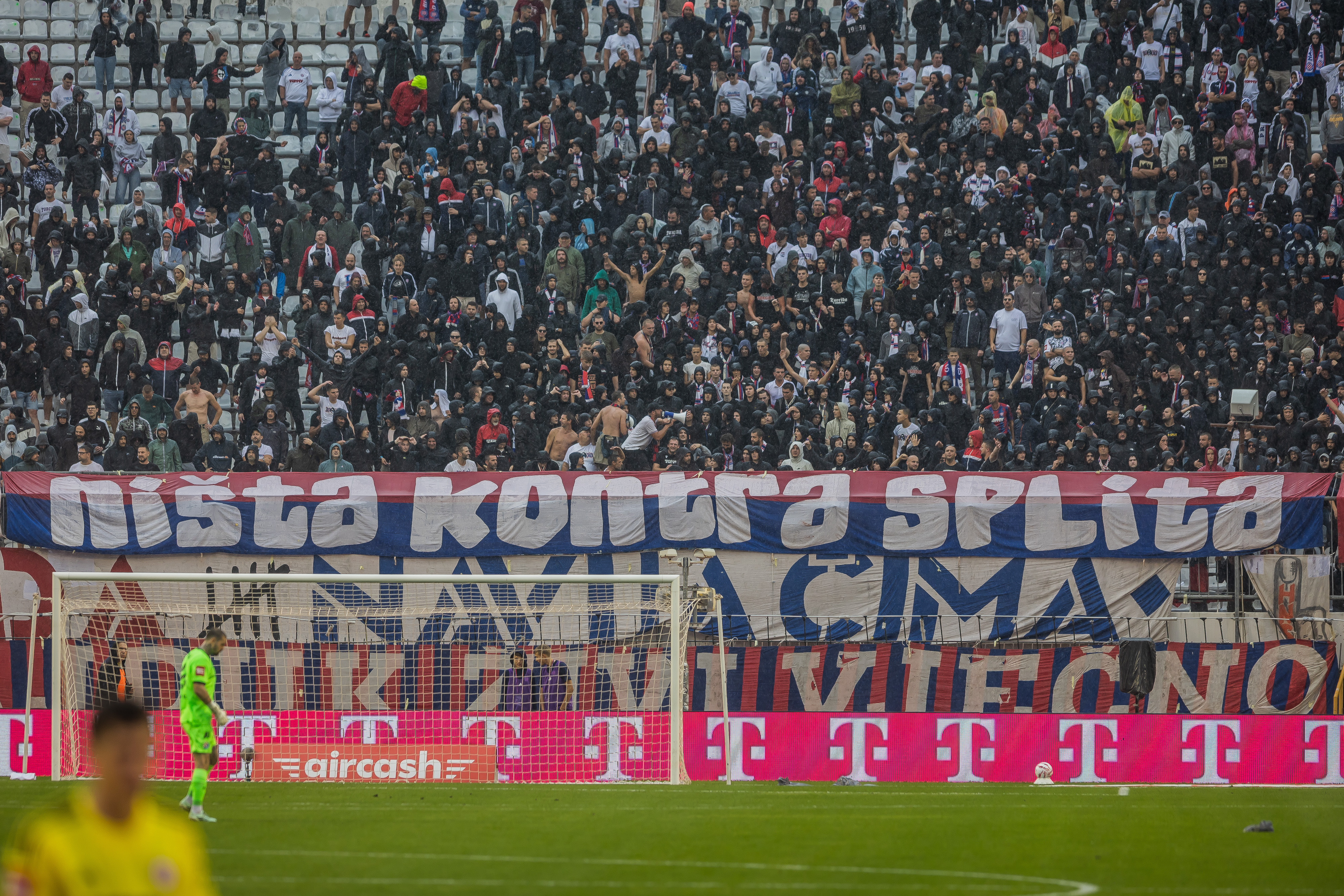 SuperSport HNL 2026./2027., 09. kolo, HNK Hajduk - GNK Dinamo. navijaci hajduka, Torcida Photo: Zvonimir Barisin/PIXSELL