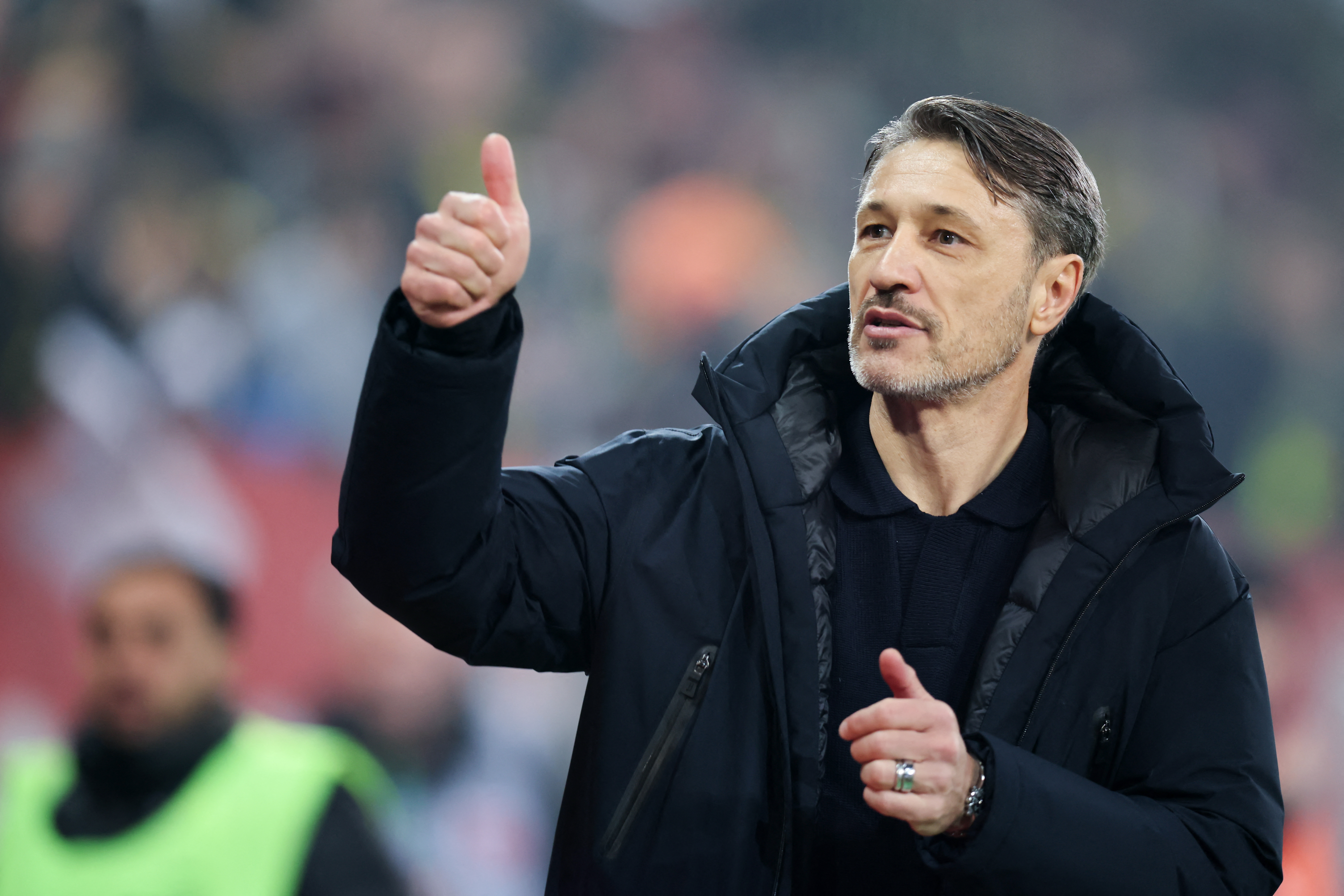 (FILES) Dortmund's Croatian head coach Niko Kovac celebrates at the end of the German first division Bundesliga football match between FC Augsburg and Borussia Dortmund in Augsburg