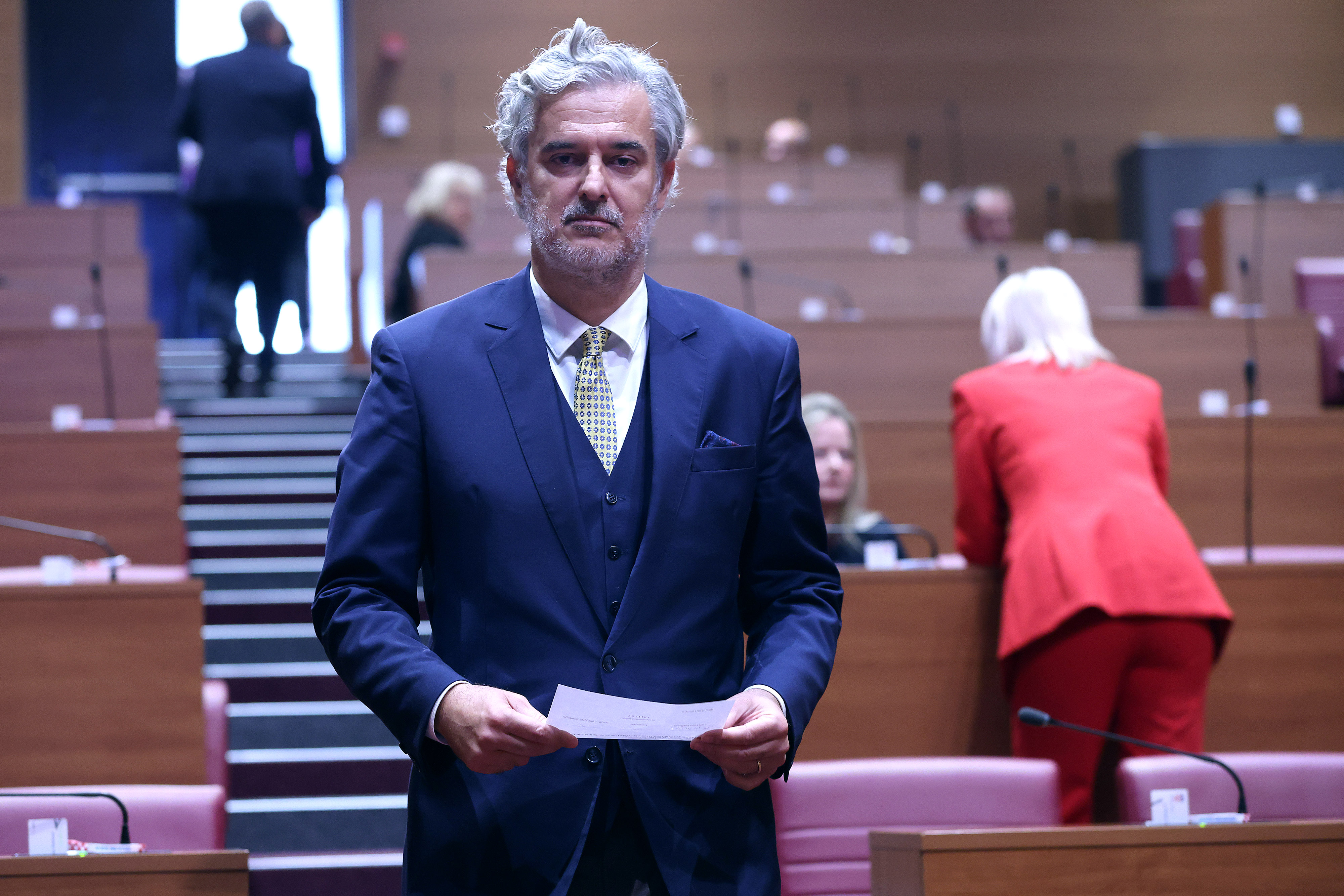 Sabor raspravlja o godisnjem Izvjescu Vlade, nakon cega slijedi rasprava o prijedlogu oporbe za opoziv premijera Plenkovica. Photo: Patrik Macek/PIXSELL