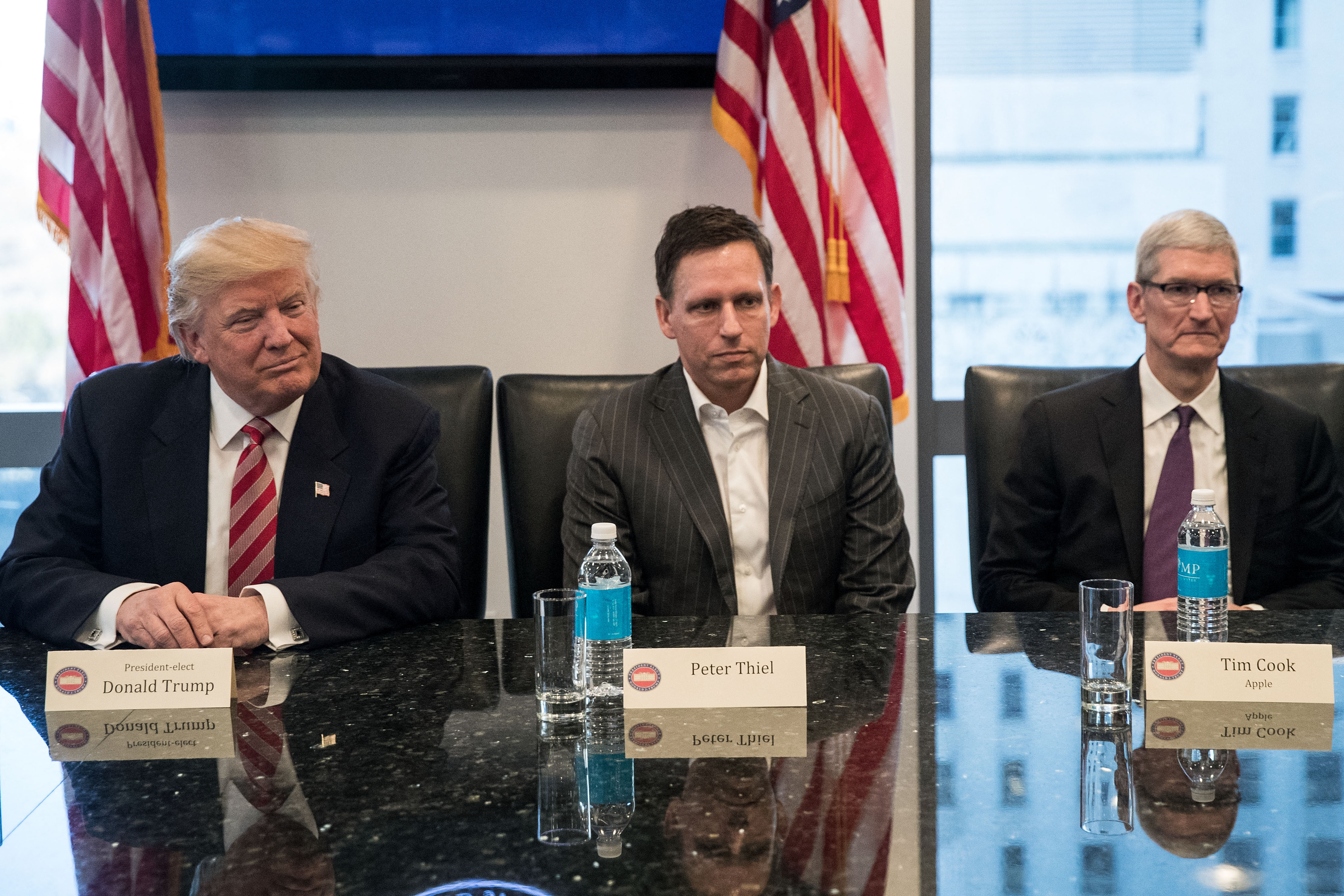 Donald Trump, Peter Thiel