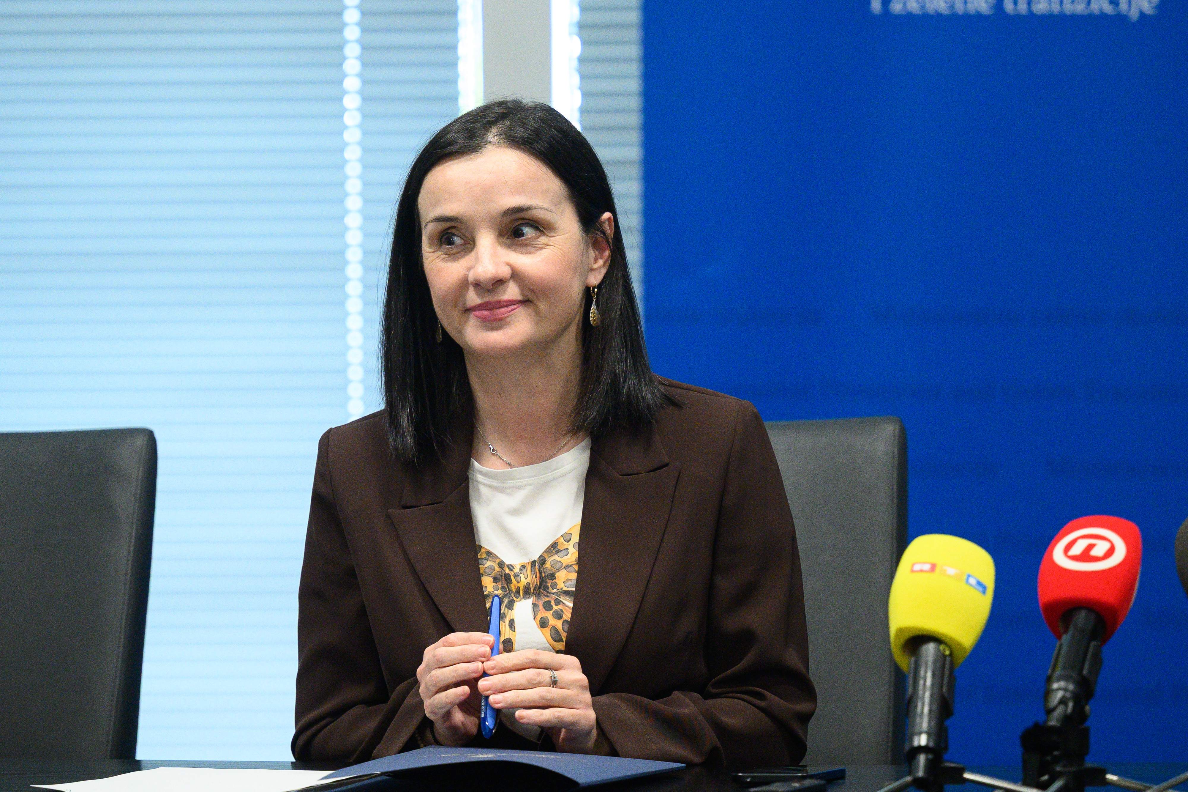 15.10.2026., Zagreb, Ministarstvo zaštite okolisa i zelene tranzicije - Konferencija za medije na temu aktualnosti vezanih uz postupak uklanjanja otpada u Gospicu. Marija Vuckovic. Photo: Davor Puklavec/PIXSELL