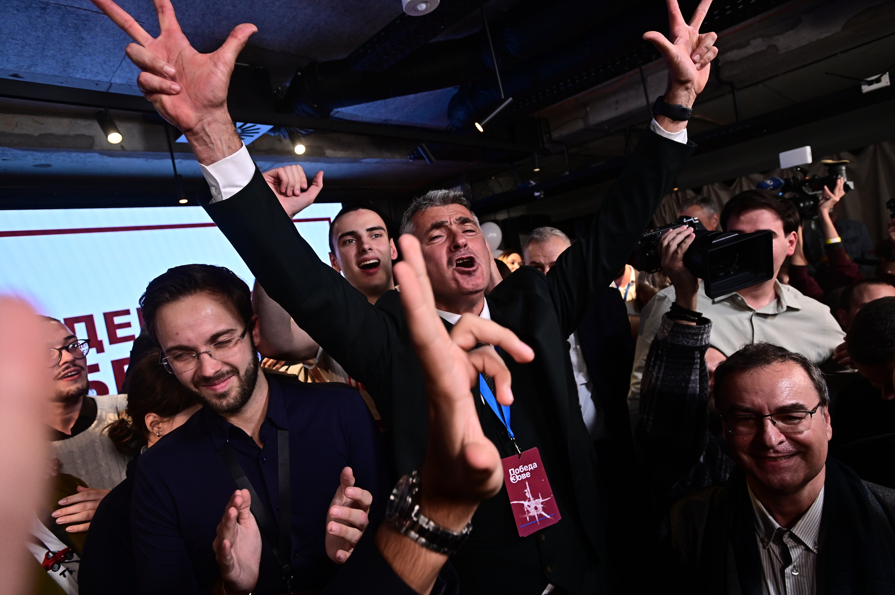 25, October, 2026, Belgrade - Victory on extraordinary parliamentary elections was declared Photo: Dusan Milenkovic/ATAImages/PIXSELL