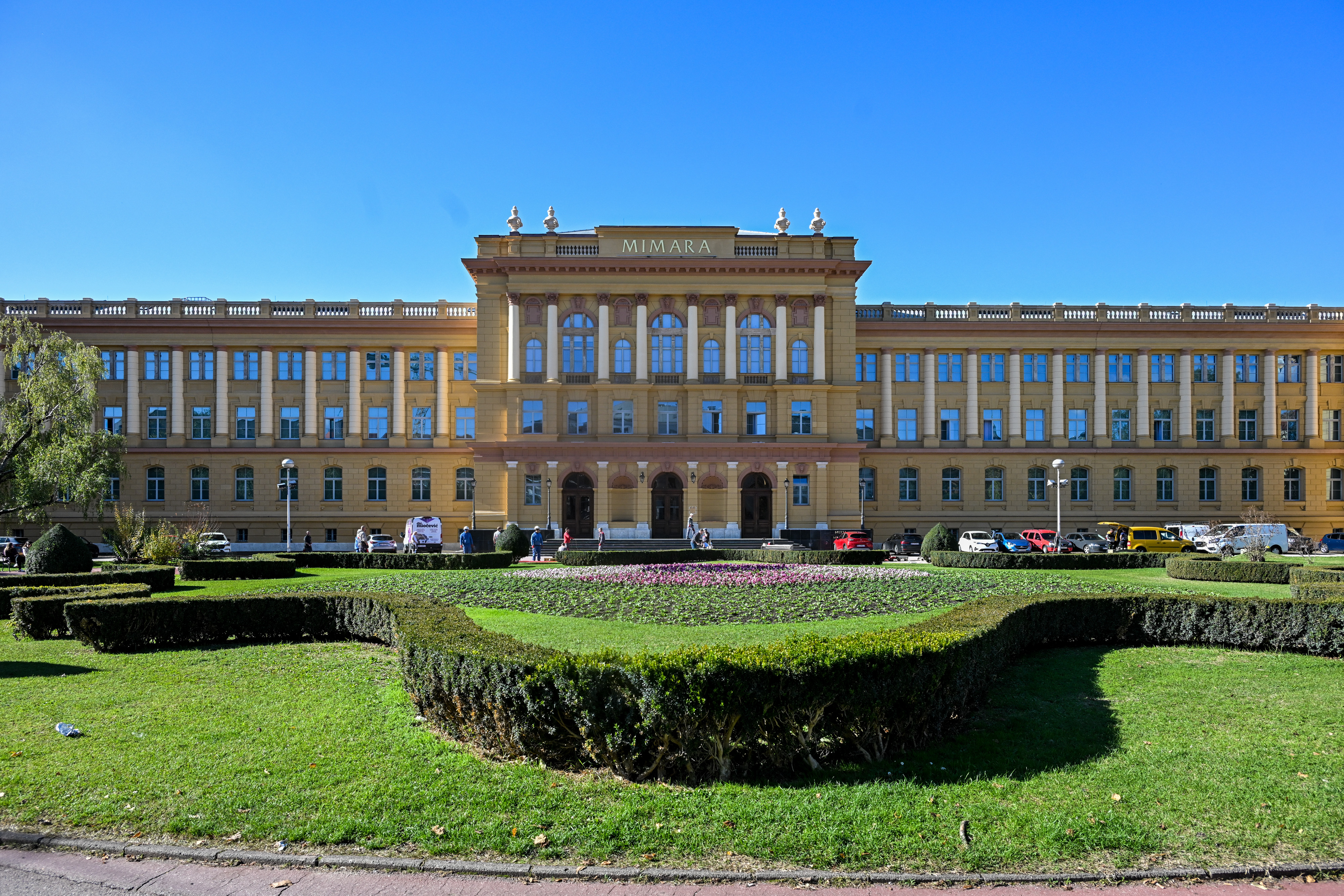 Konferencija za medije i razgledavanje novog stalnog postava muzeja Mimara. Photo: Neva Zganec/PIXSELL