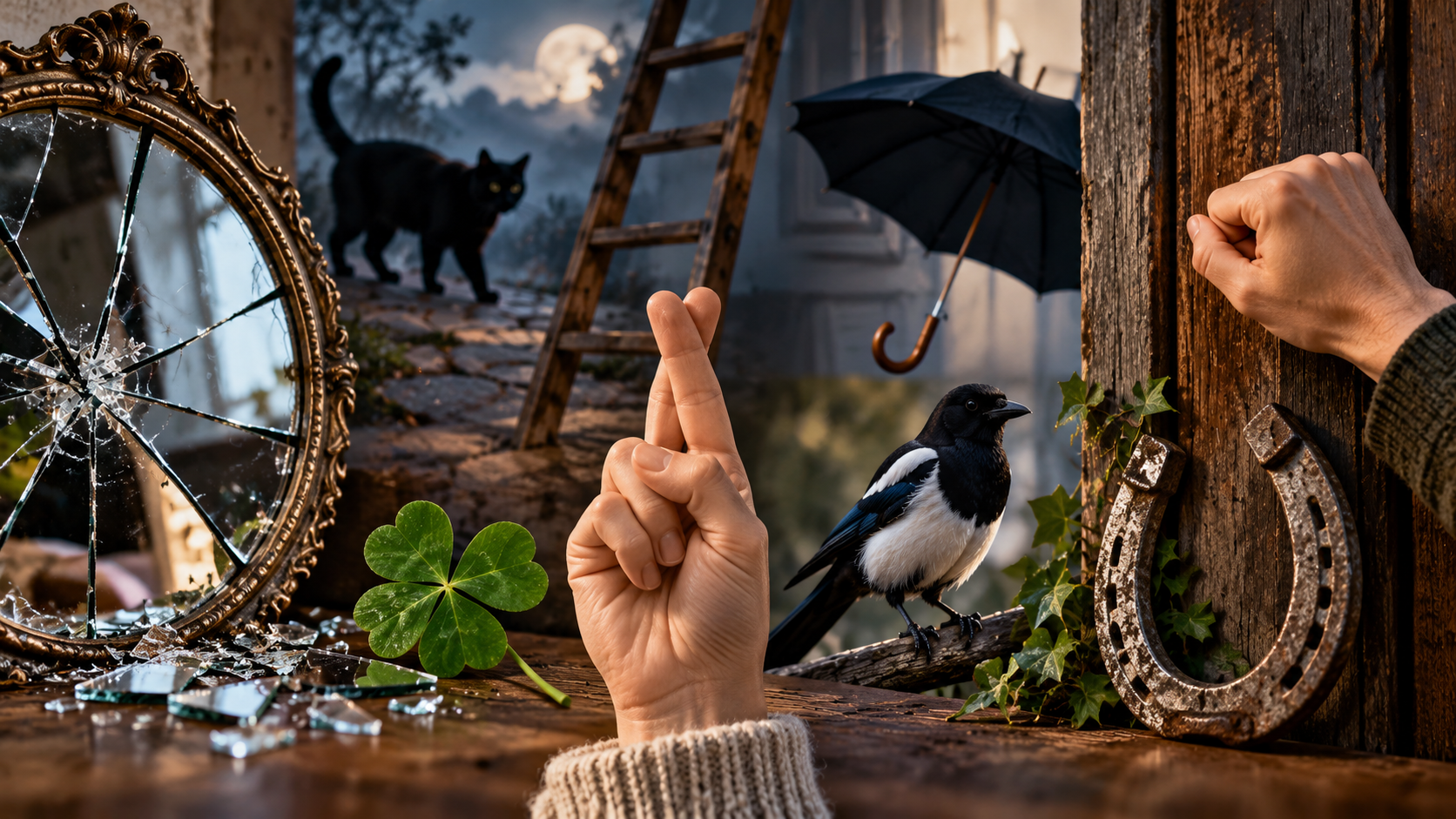 chat Superstition Still Life at Twilight
