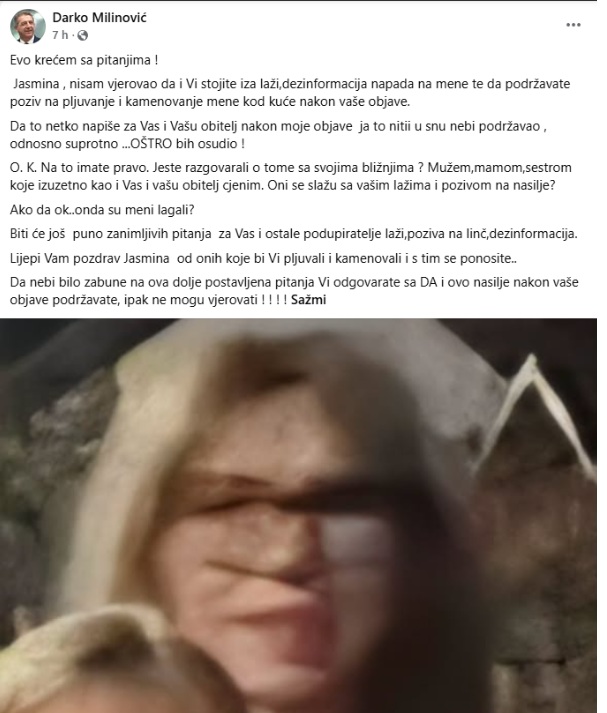 darko milinović objava