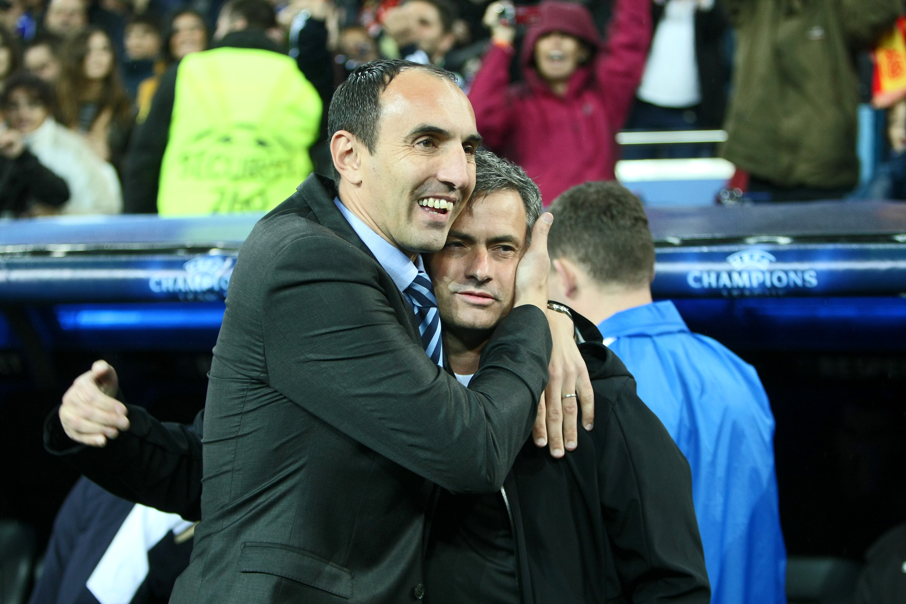 Krunoslav Jurcic, Jose Mourinho.r"nPhoto: Sanjin Strukic/PIXSELL