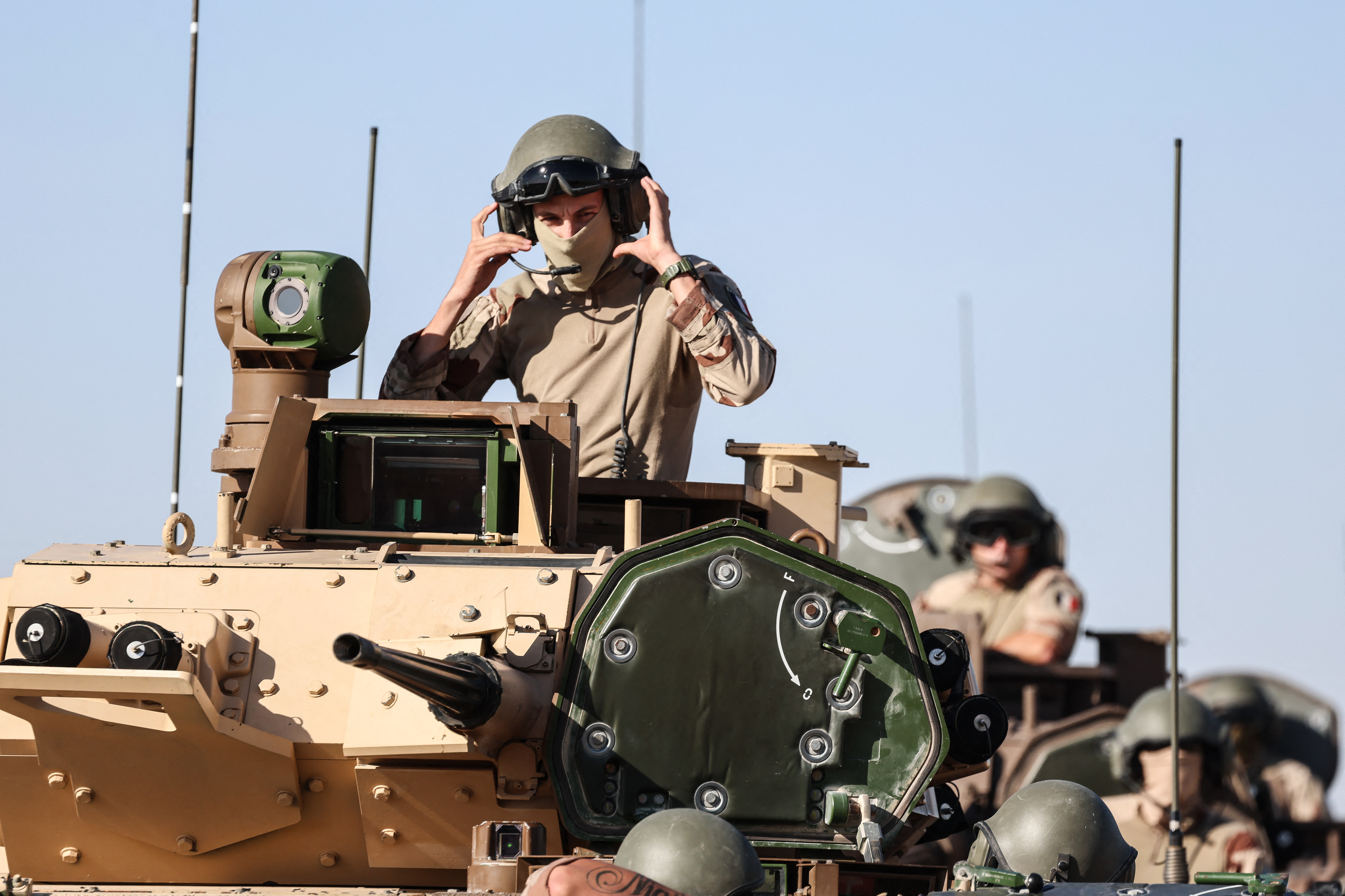 French soldiers (Photo by Ludovic MARIN / AFP)