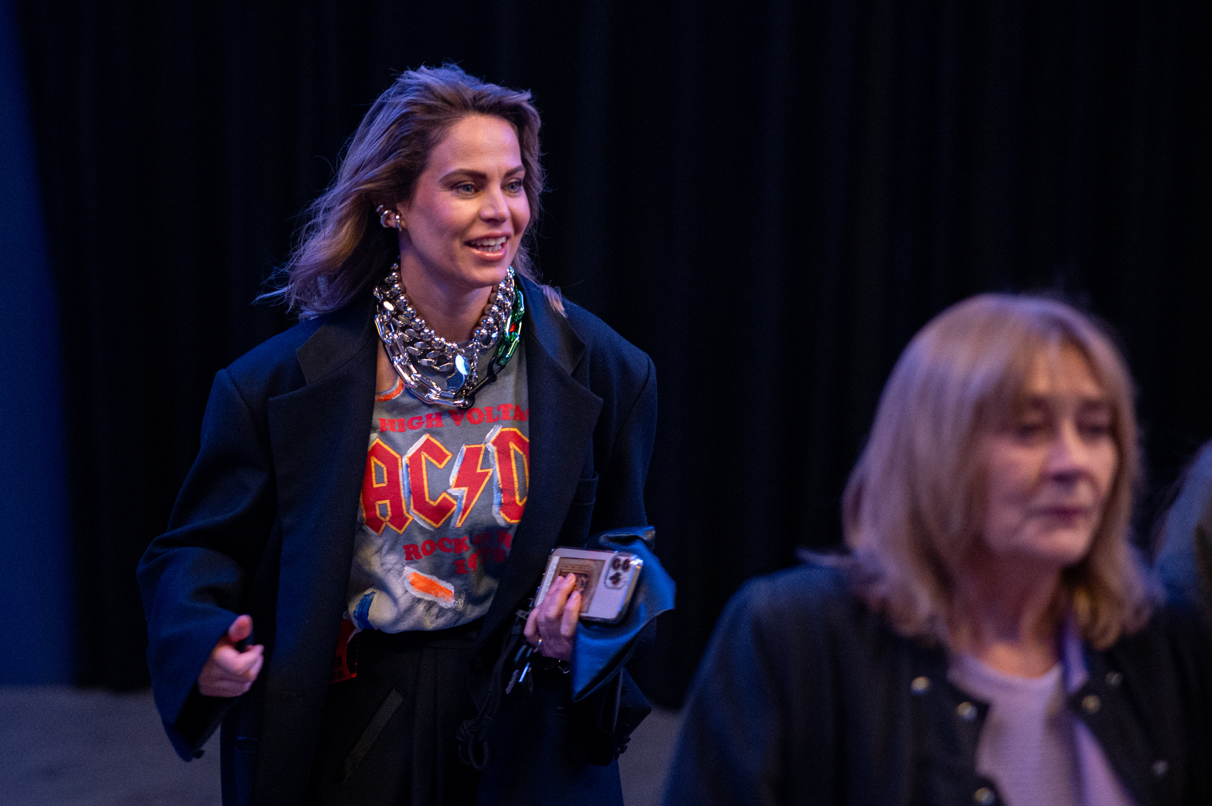 24.10.2025., Gavella, Zagreb - Premijera predstave "Sigurna kuca". Sarah Josipovic.  Photo: Luka Antunac/PIXSELL