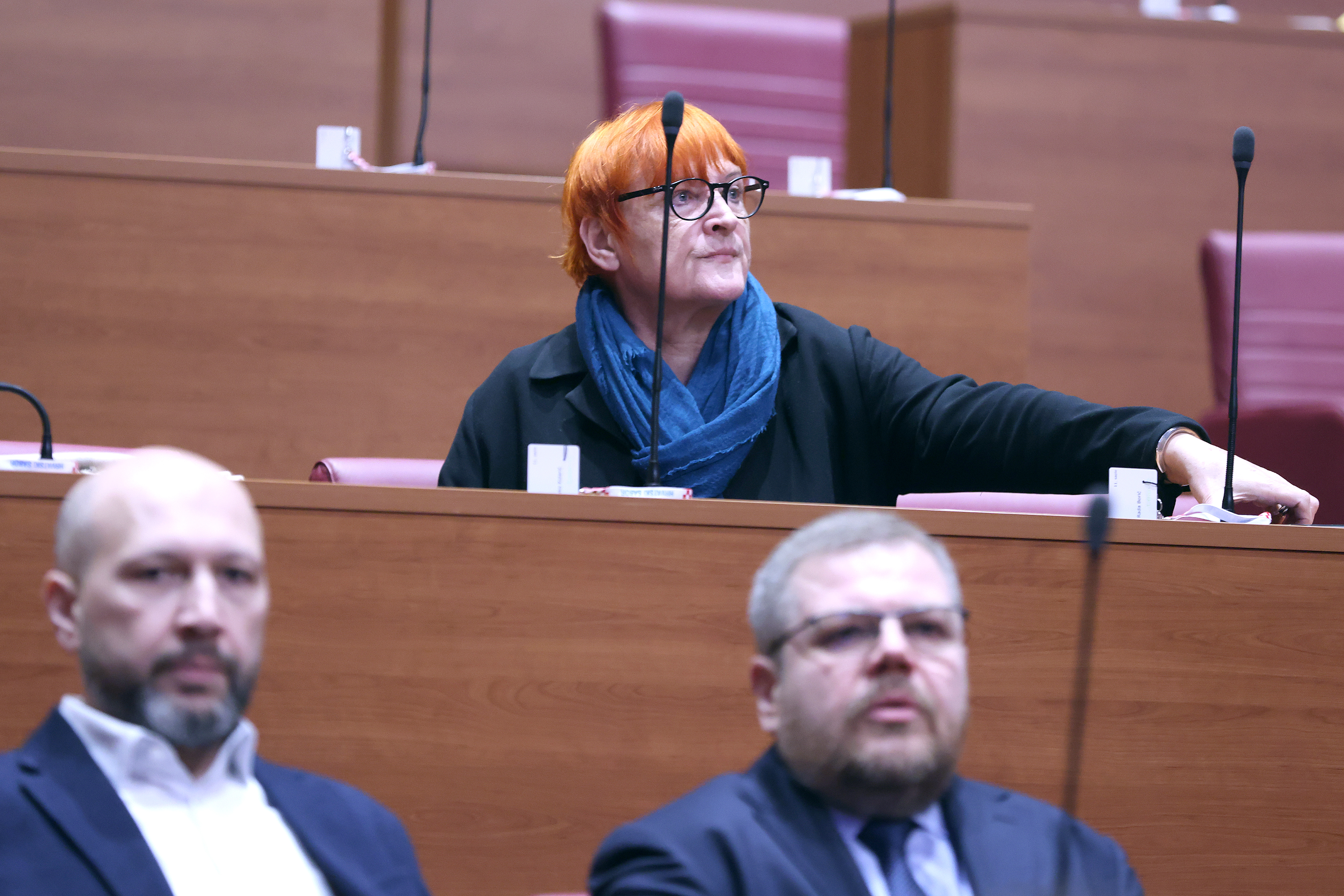 Sabor 8. sjednicu nastavlja raspravom o Konacnom prijedlogu zakona o naplati cestarine. Photo: Patrik Macek/PIXSELL